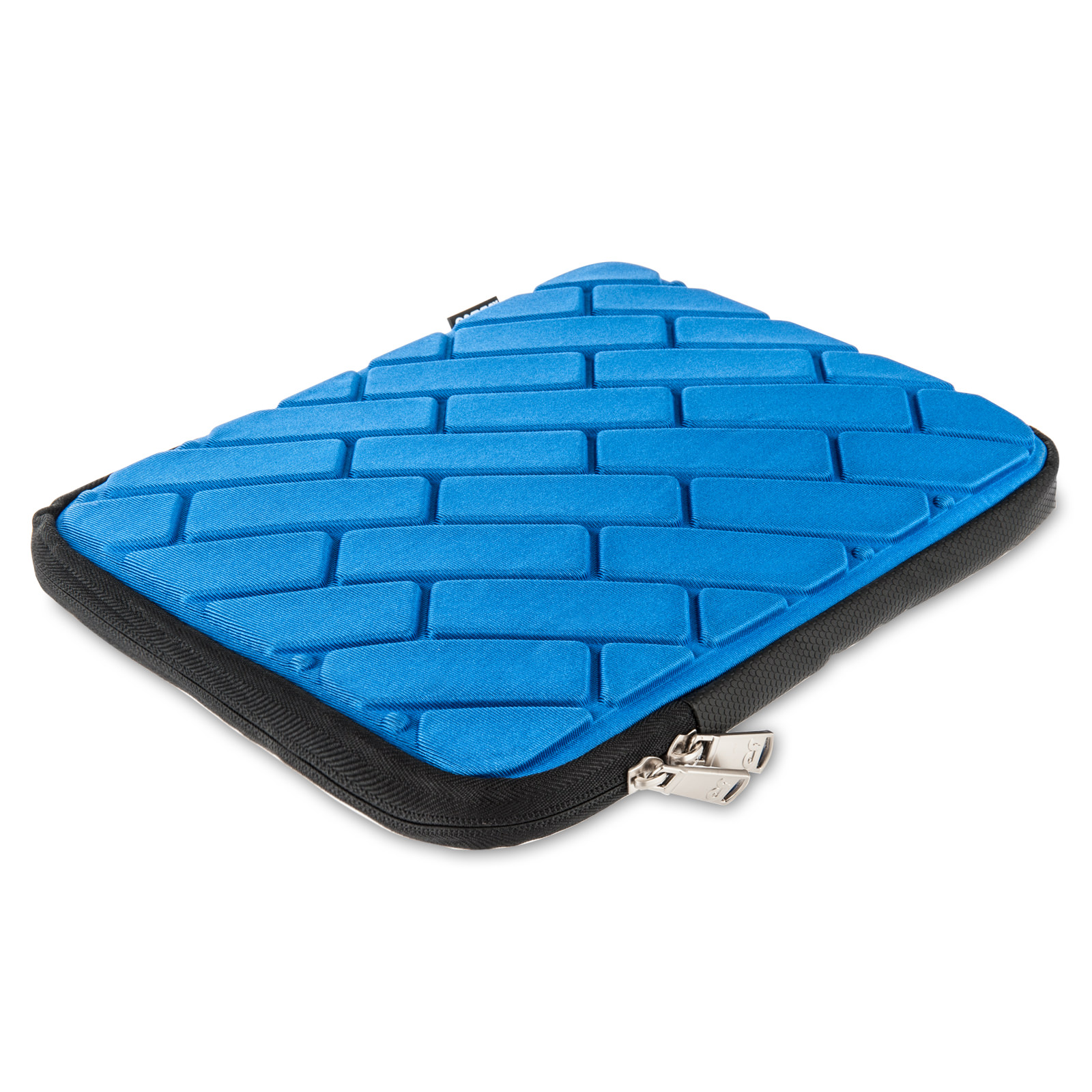 Caseflex Brick Pattern iPad Pouch - Blue 