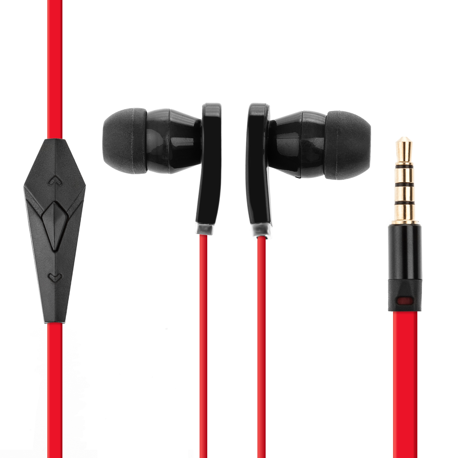 Audiance B1 Ear-Buds - Red Cable