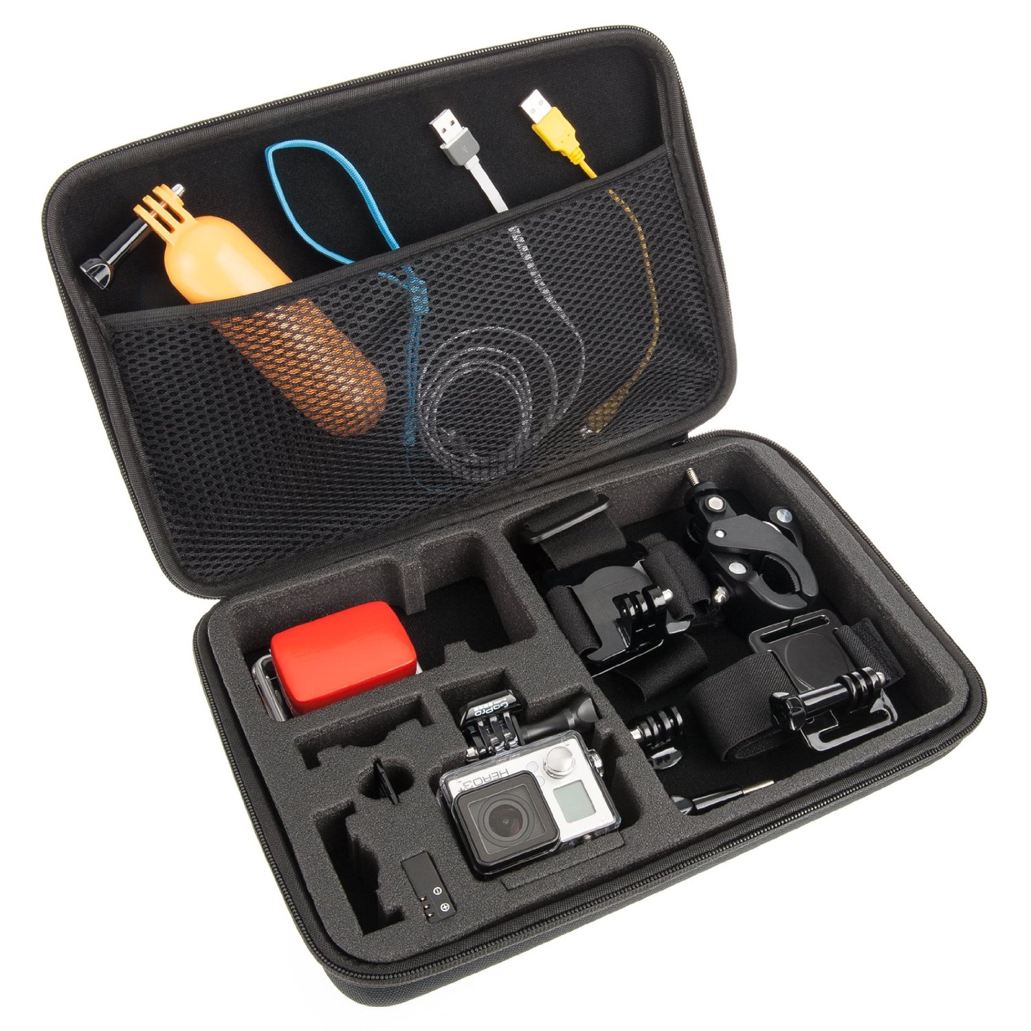 Caseflex GoPro Accessories Portable Protective Hard Case