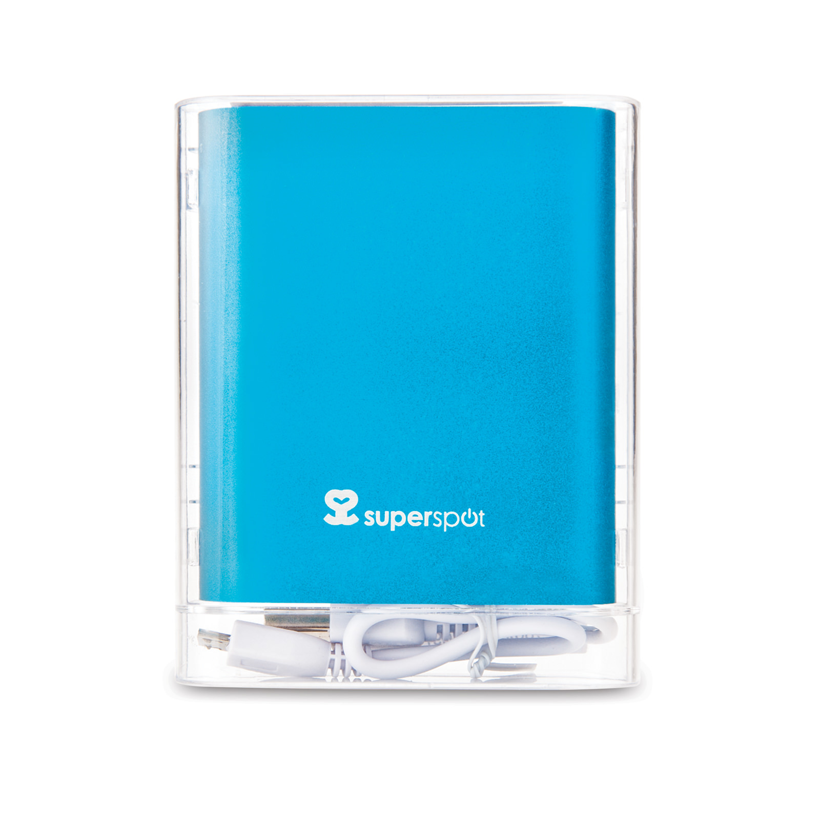 SuperSpot 10400 mAh Powerbank - Blue