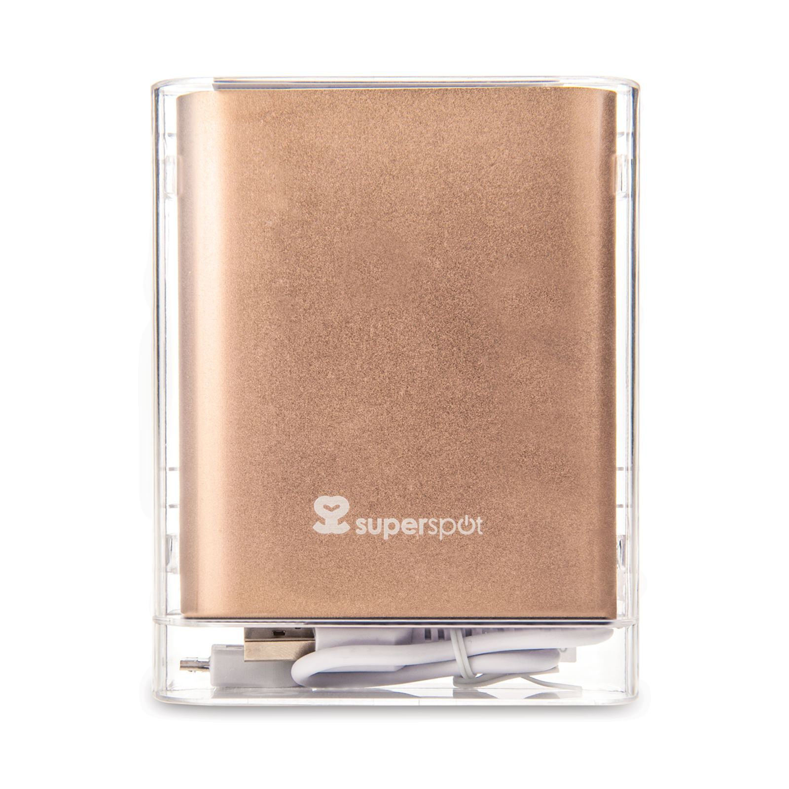 SuperSpot 10400 mAh Powerbank - Gold