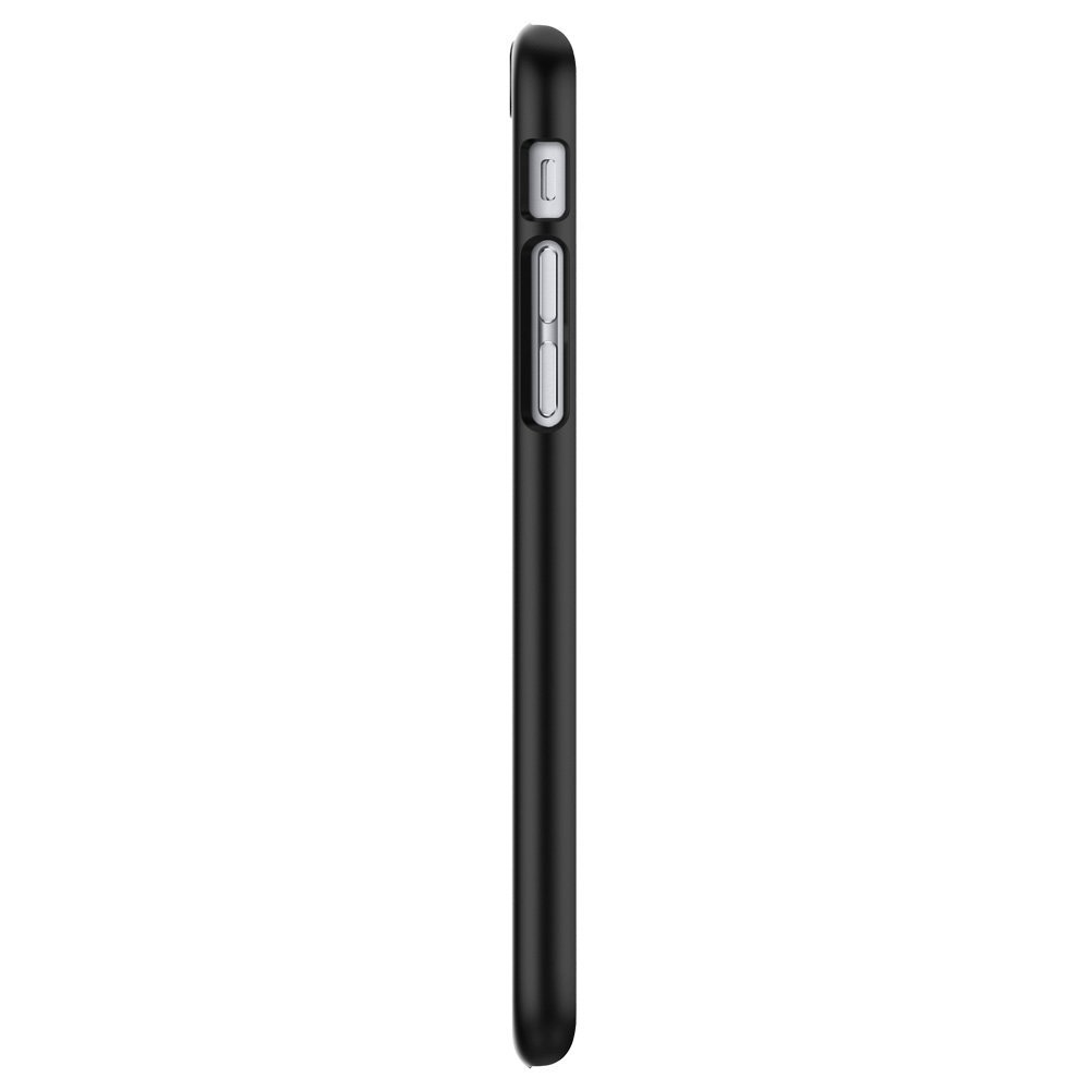 Spigen iPhone 6 and 6s Thin Fit - Smooth Premium Case - Matte Black 