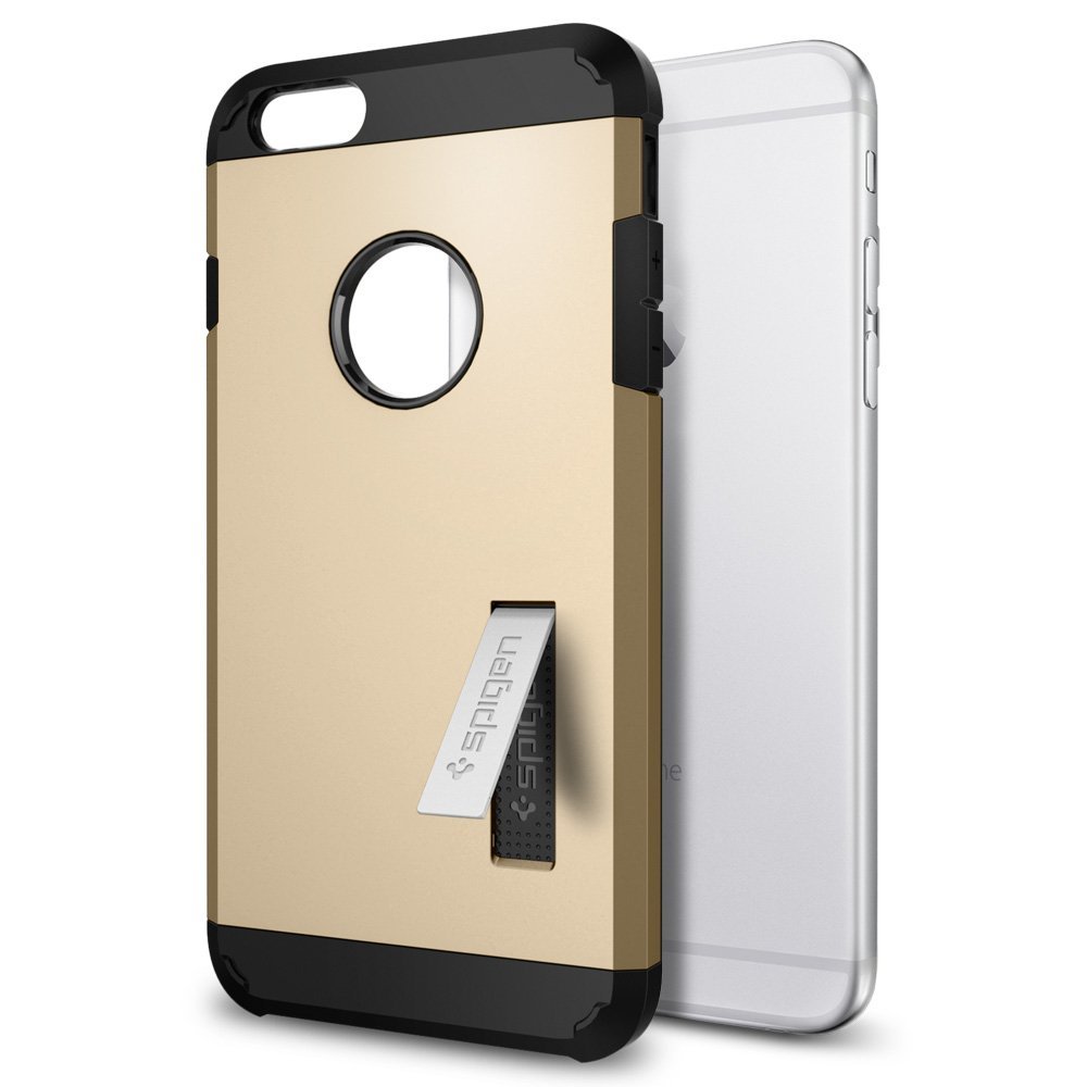 Spigen iPhone 6 Plus and 6s Plus Tough Armor Case- Champagne Gold
