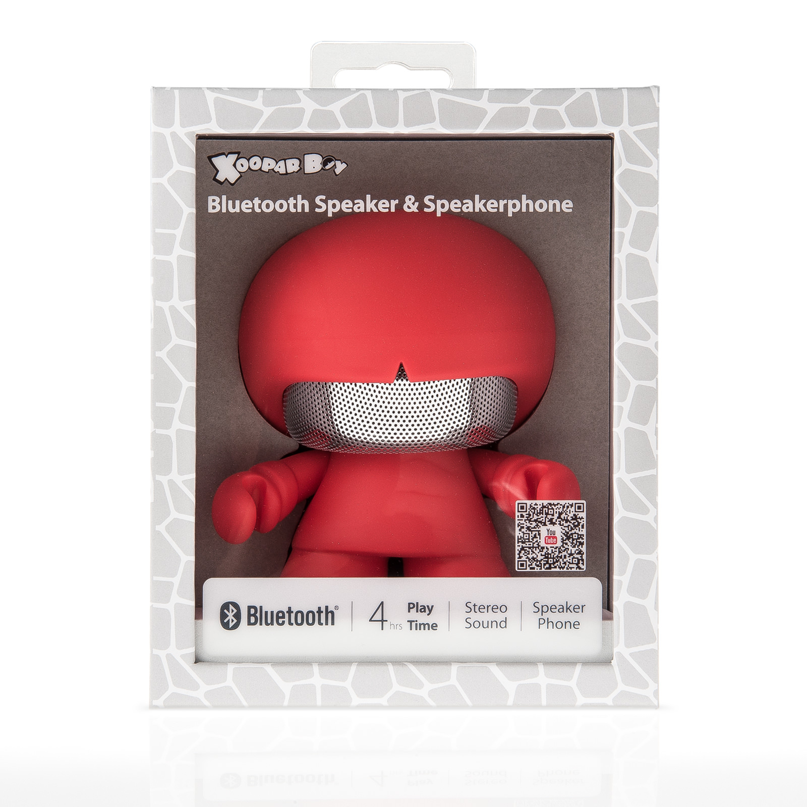 Xoopar Boy Bluetooth Speaker - Red