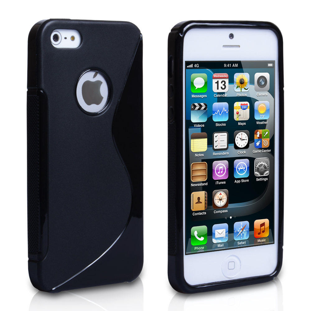 iPhone 5 / 5s Black S-Line Gel Case