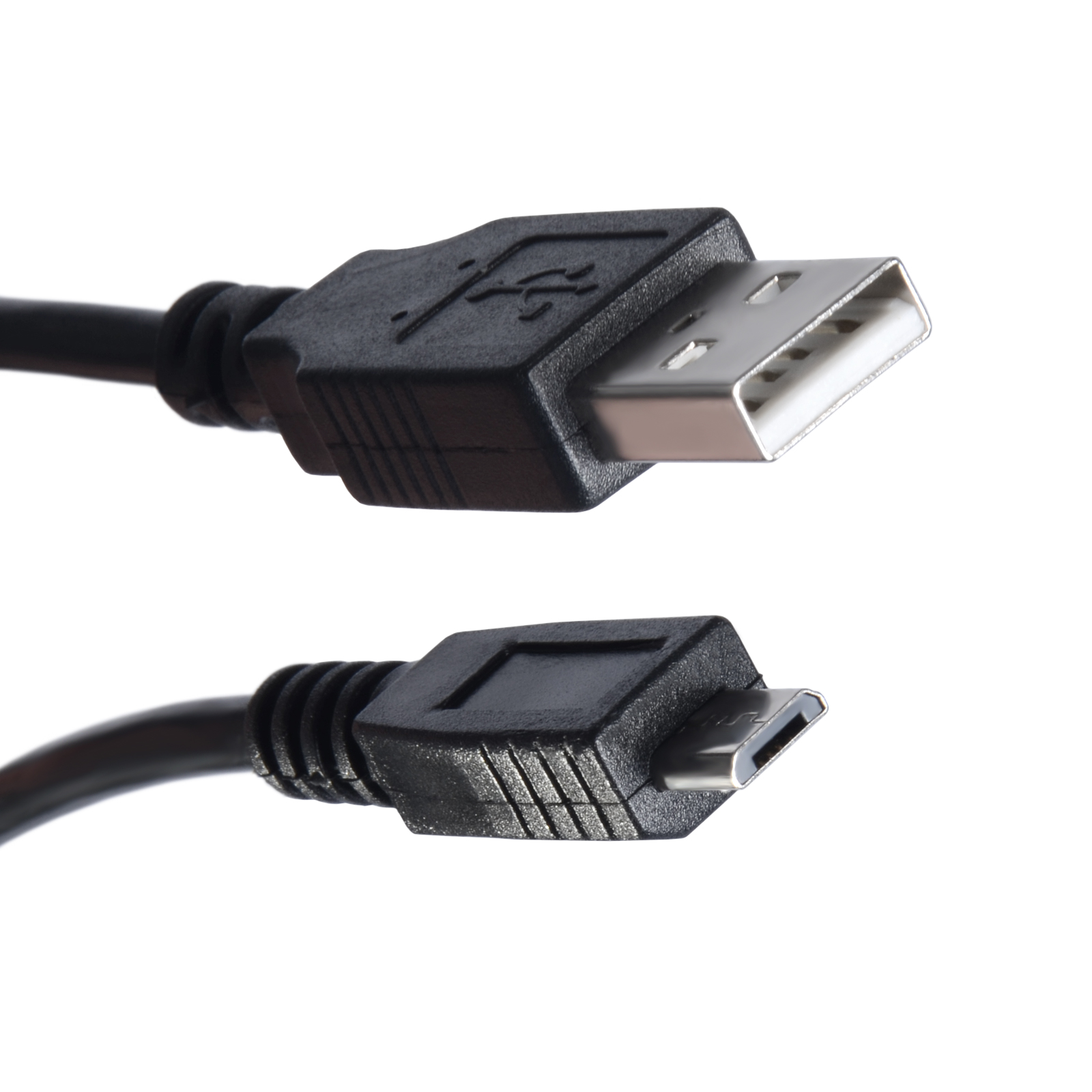 USB To Micro USB Cable - Black (0.8M)