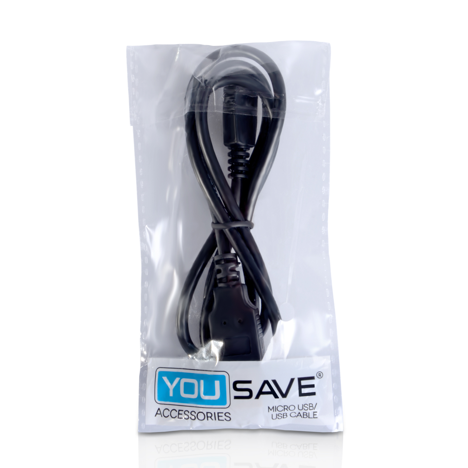 USB To Micro USB Cable - Black (0.8M)