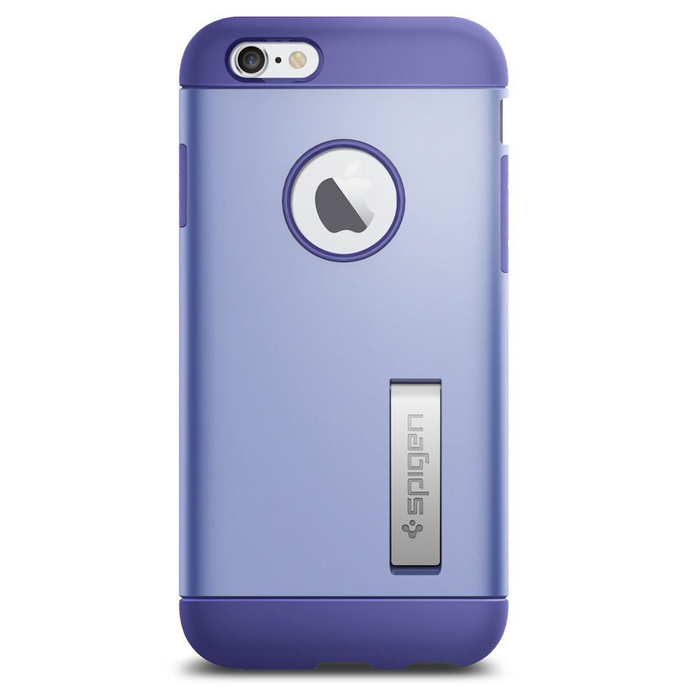 Spigen iPhone 6 and 6S Case Slim Armor Violet ( SM coated )