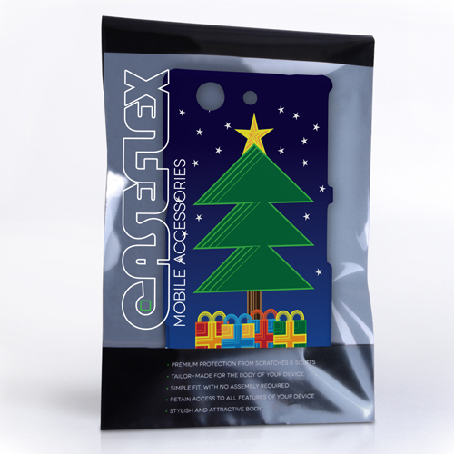 Caseflex Sony Xperia Z3 Compact Christmas Night Tree & Presents Hard Case