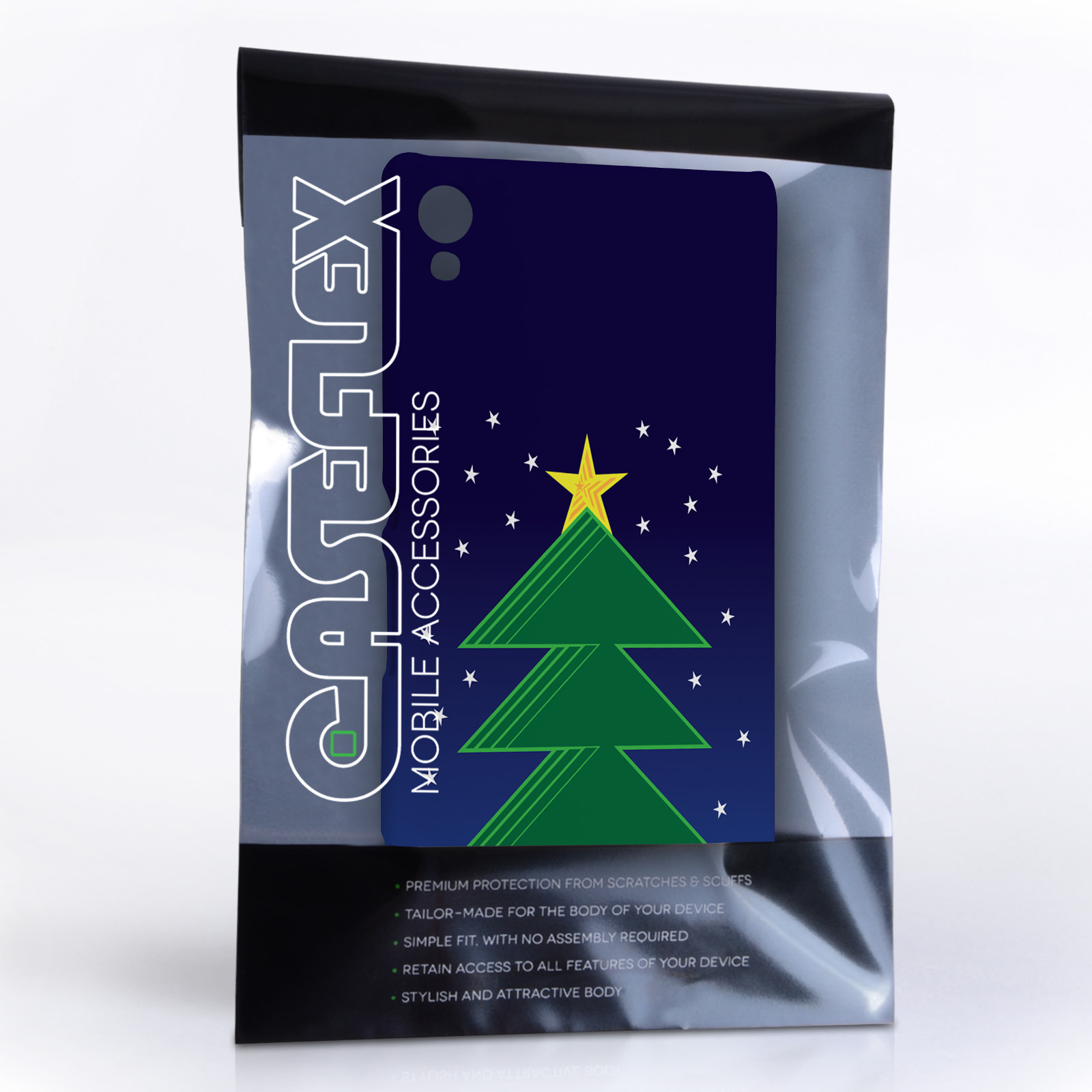 Caseflex Sony Xperia Z3+ Christmas Night Tree & Presents Hard Case