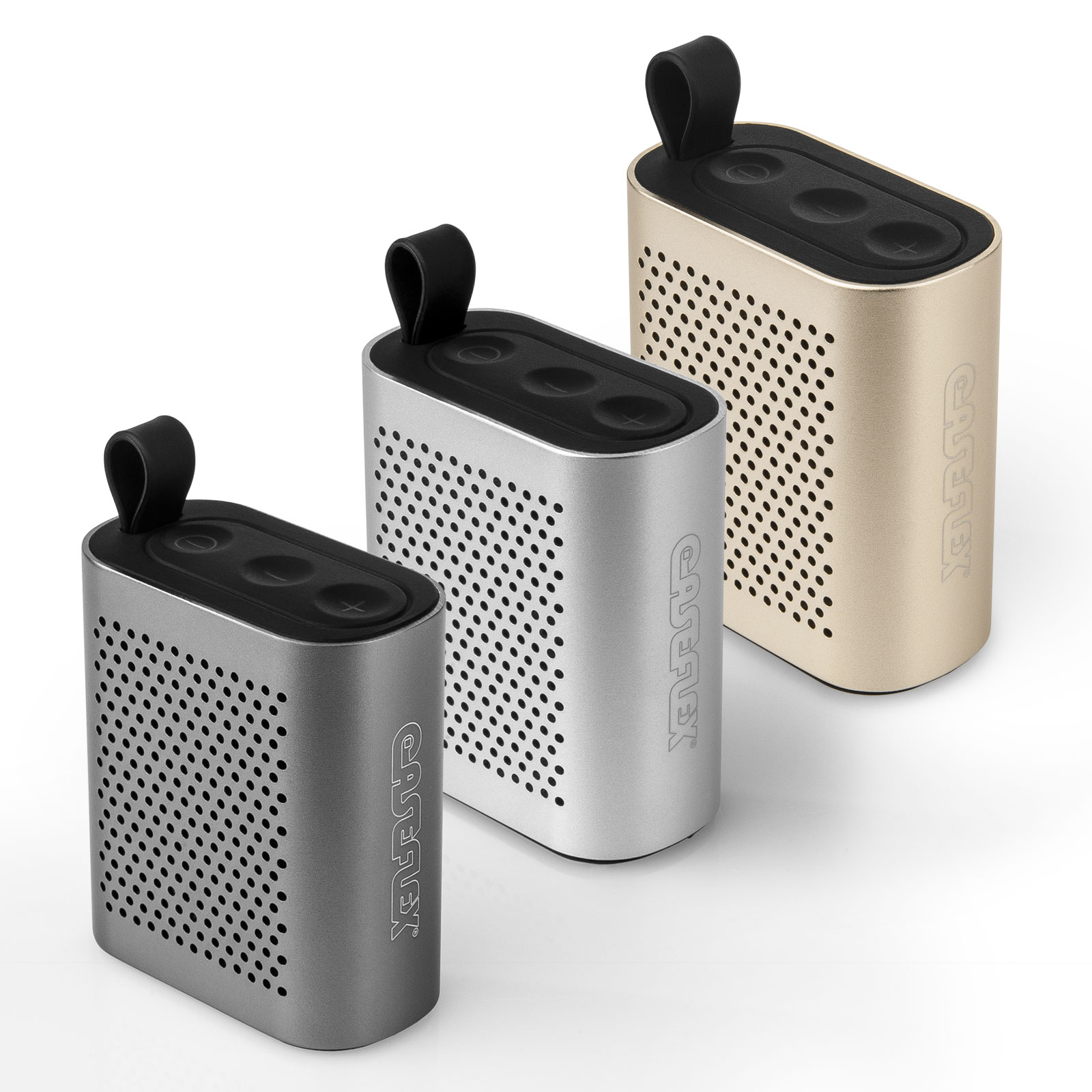 Caseflex Wireless Mini Bluetooth Speaker  - Gold