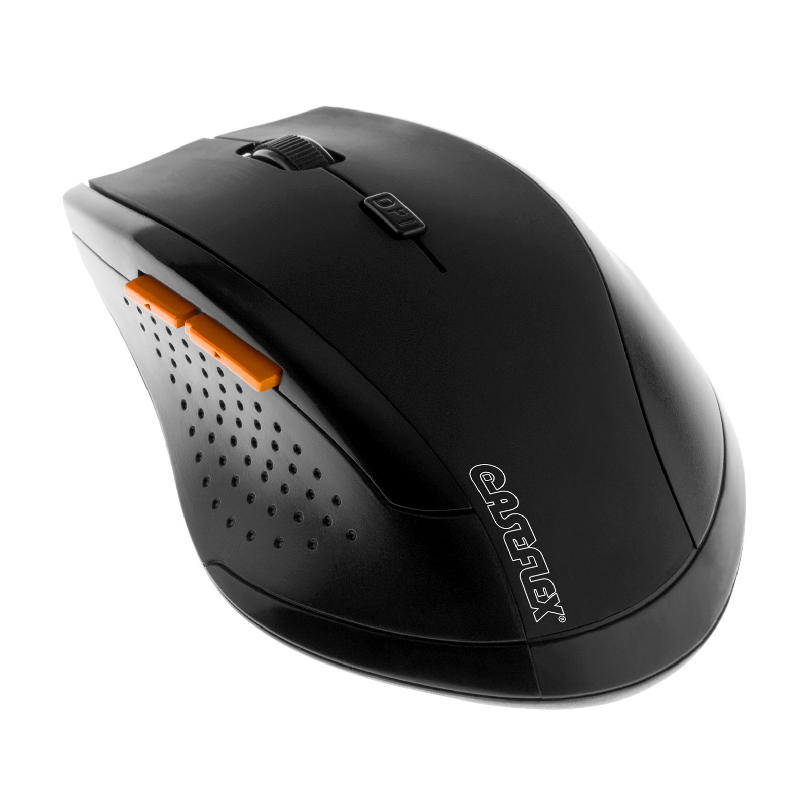 Caseflex Bluetooth Wireless Mouse -Black/Orange