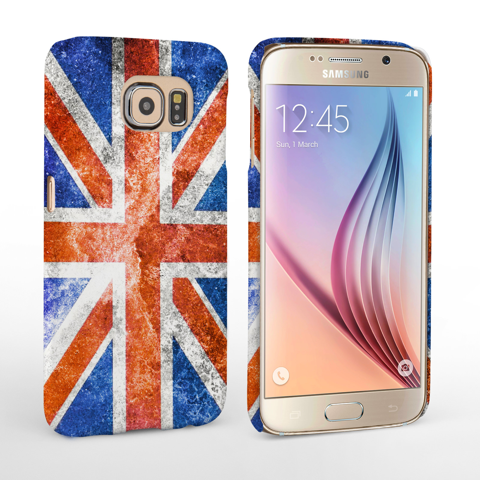 Caseflex Samsung Galaxy S6 Retro Union Jack Flag Case