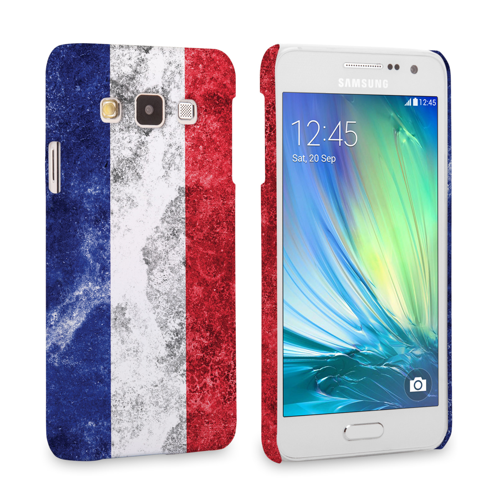 Caseflex Samsung Galaxy A3 Retro France Flag Case