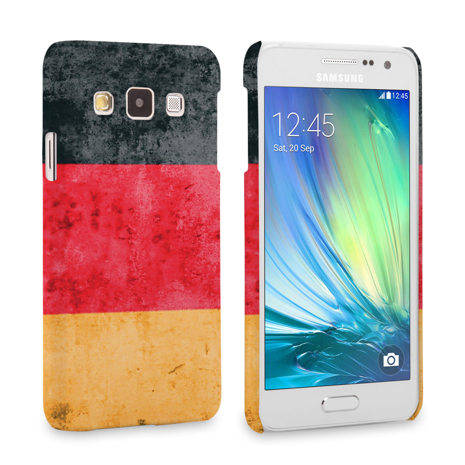 Caseflex Samsung Galaxy A3 Retro Germany Flag Case