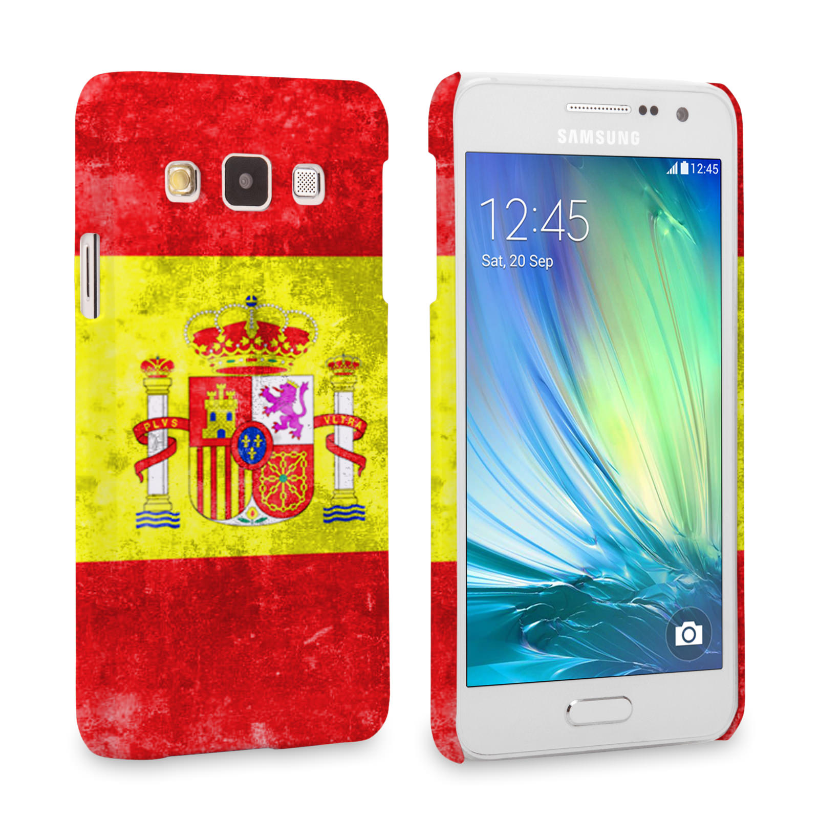 Caseflex Samsung Galaxy A3 Retro Spain Flag Case
