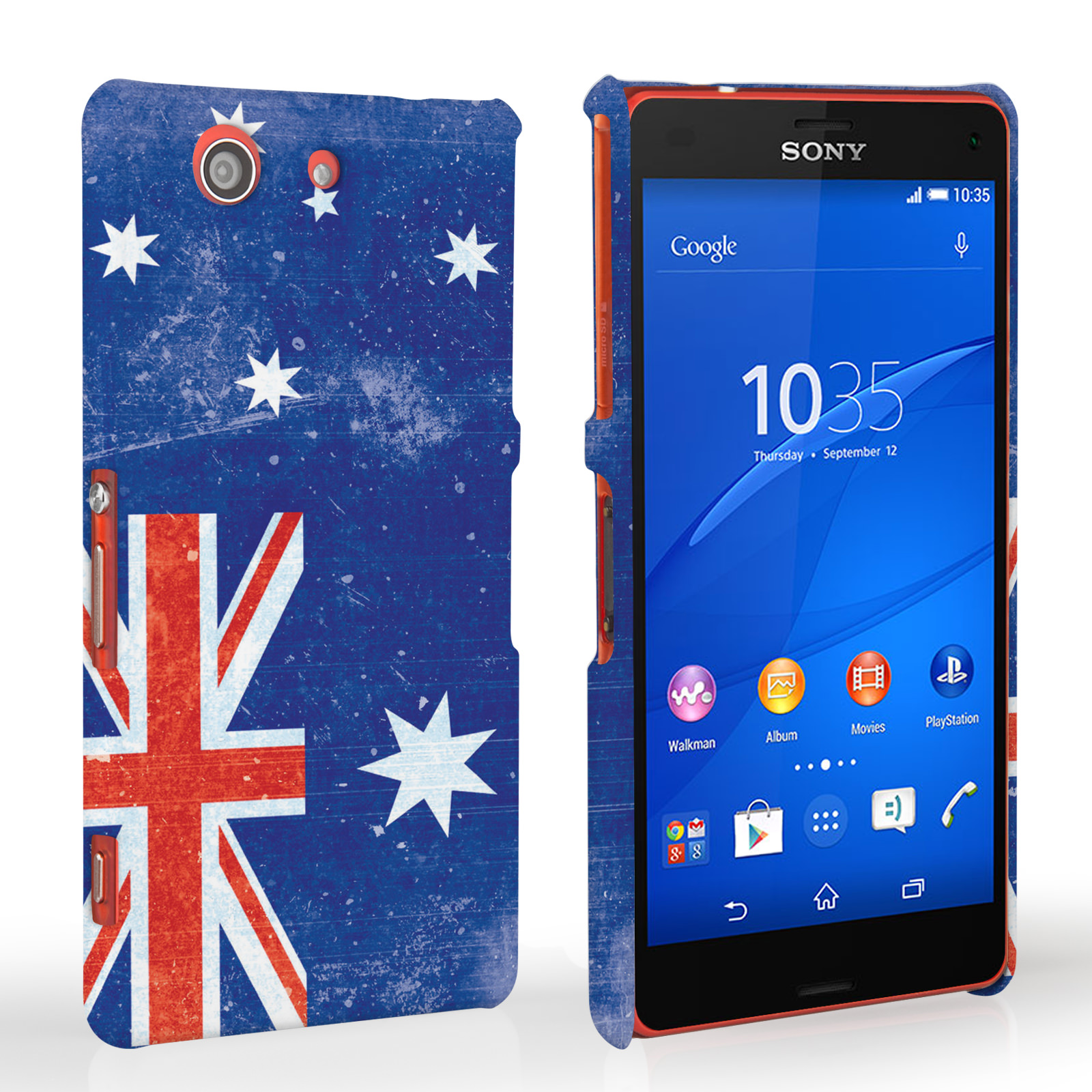 Caseflex Sony Xperia Z3 Compact Retro Australia Flag Case