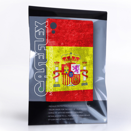 Caseflex Sony Xperia Z3+ Retro Spain Flag Case
