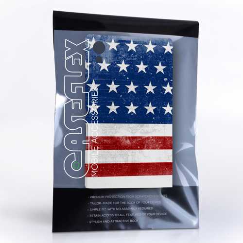 Caseflex Sony Xperia Z3+ Retro USA Flag Case
