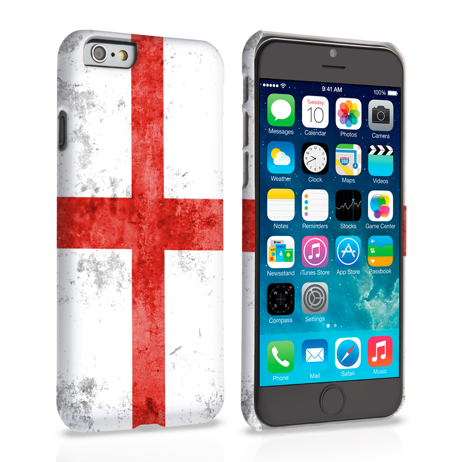Caseflex iPhone 6 and 6s Retro England Flag Case