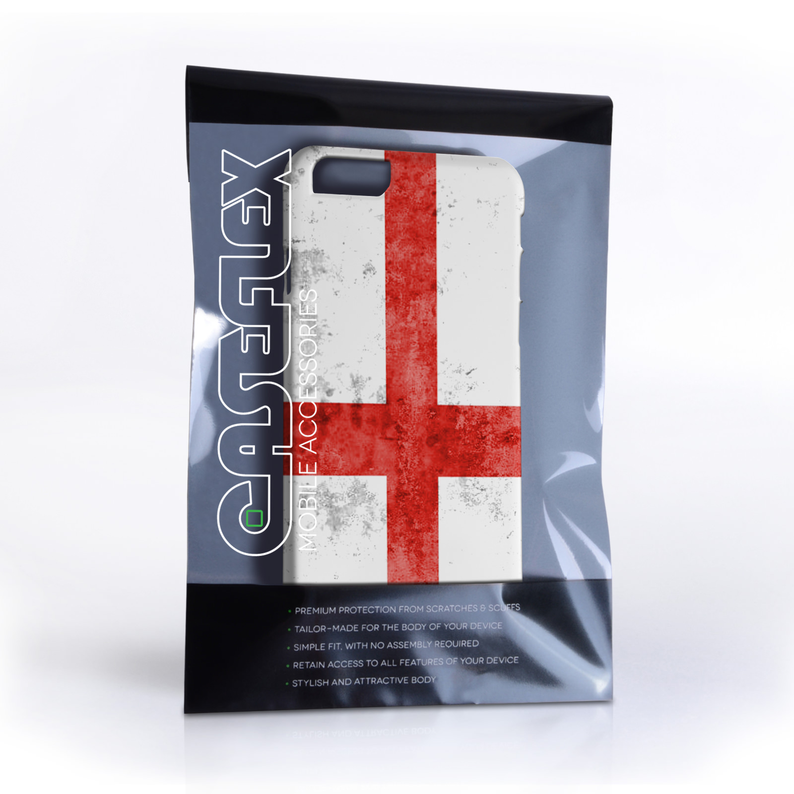 Caseflex iPhone 6 and 6s Retro England Flag Case