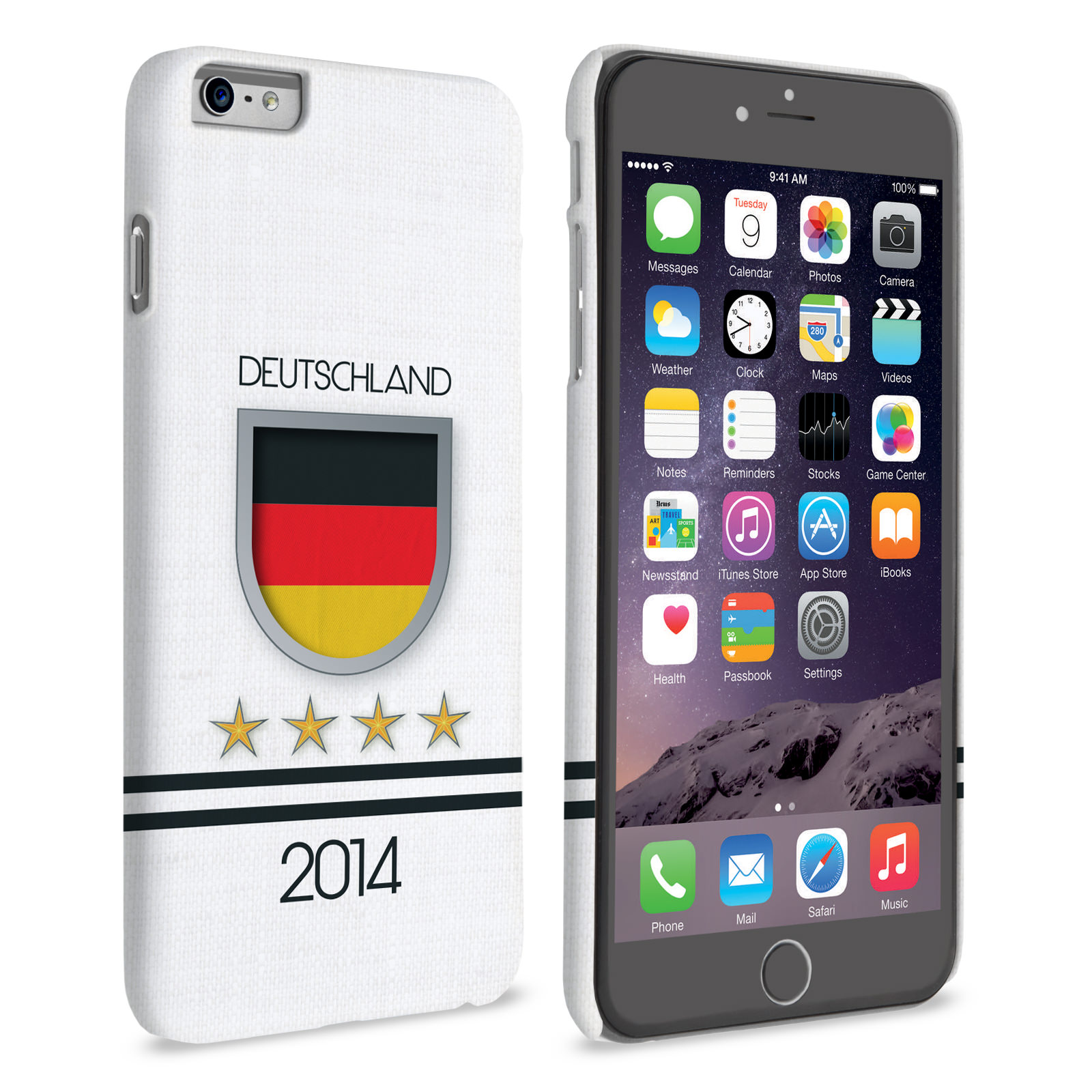 Caseflex iPhone 6 Plus and 6s Plus Deutschland World Cup Case 