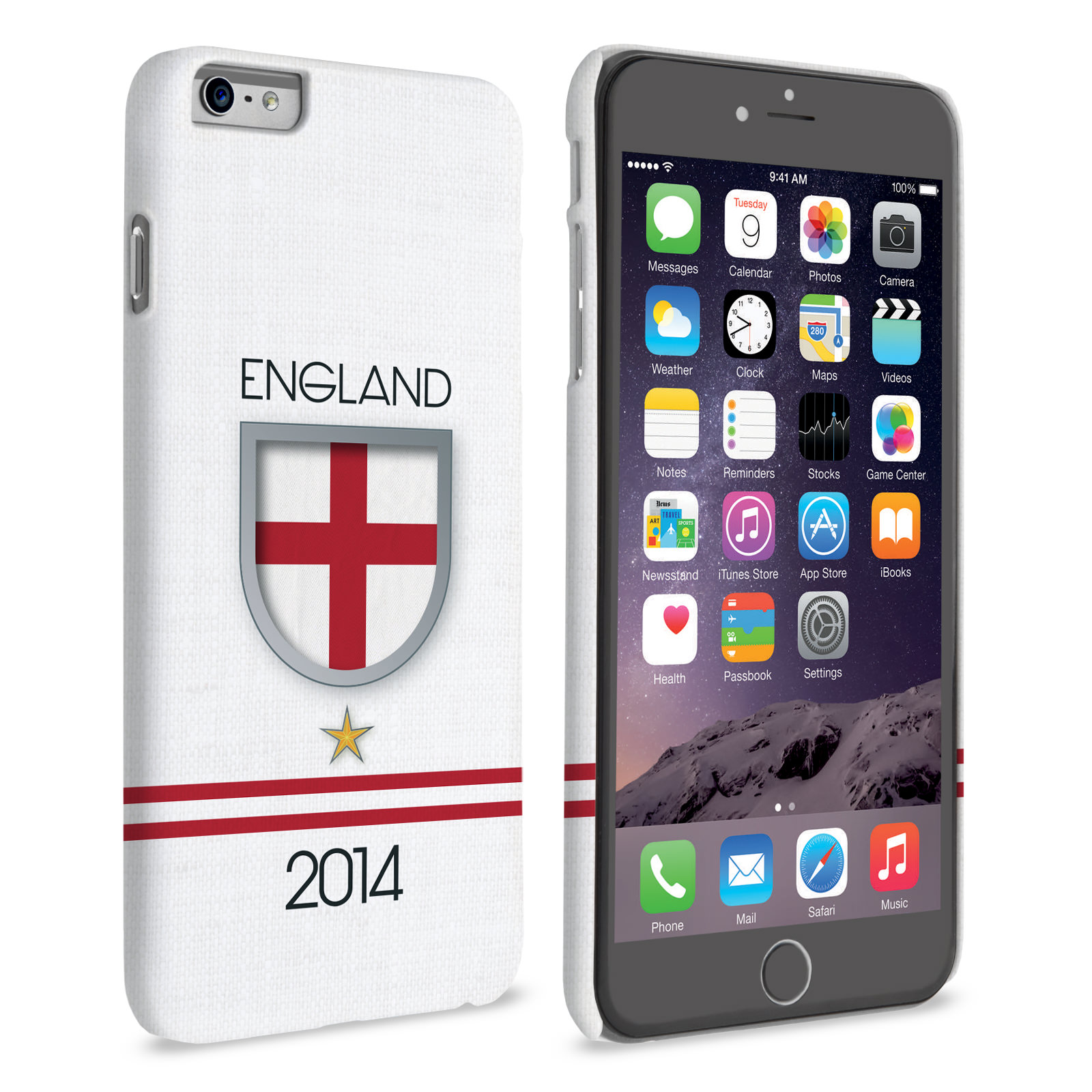 Caseflex iPhone 6 Plus and 6s Plus England World Cup Case