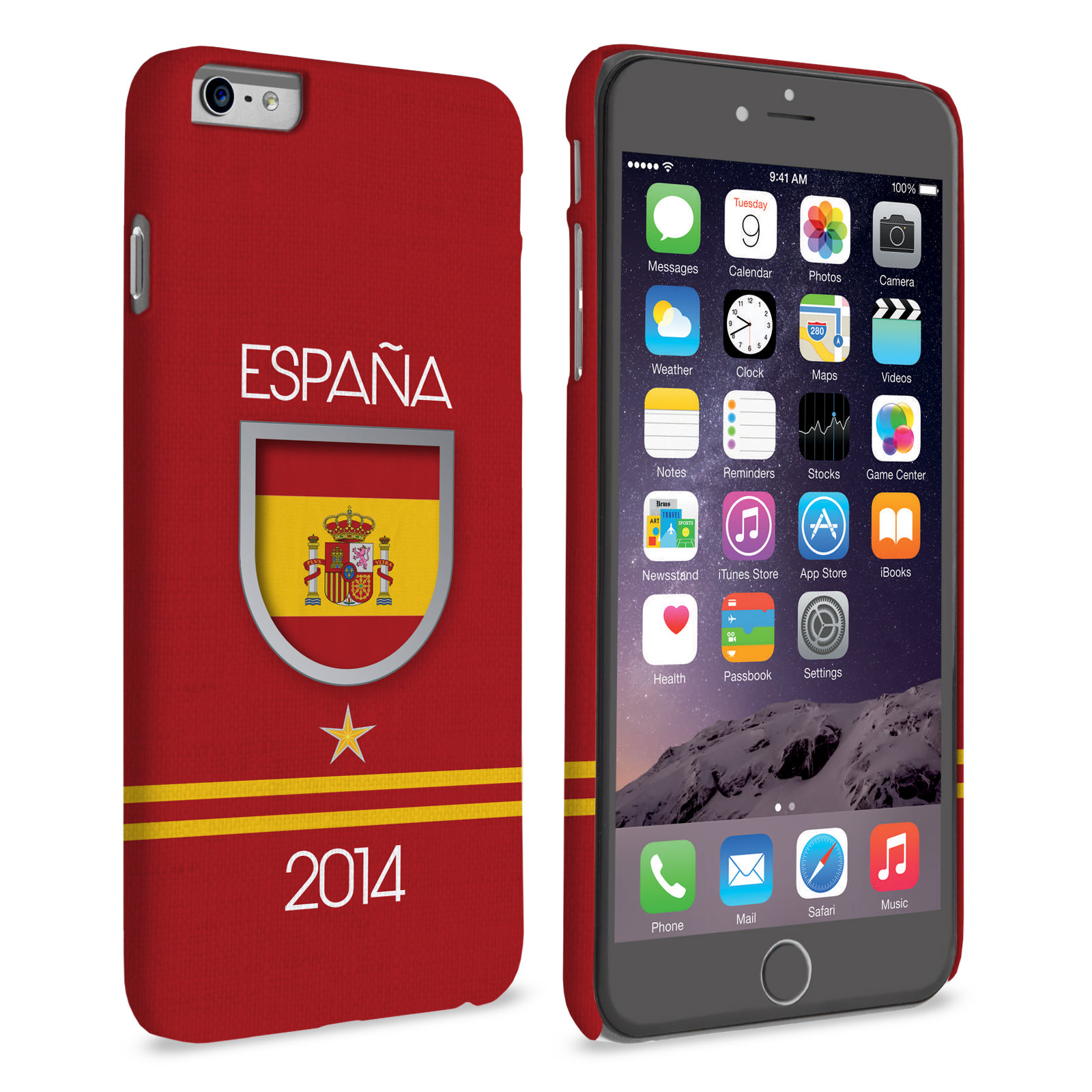 Caseflex iPhone 6 Plus and 6s Plus Espana World Cup Case