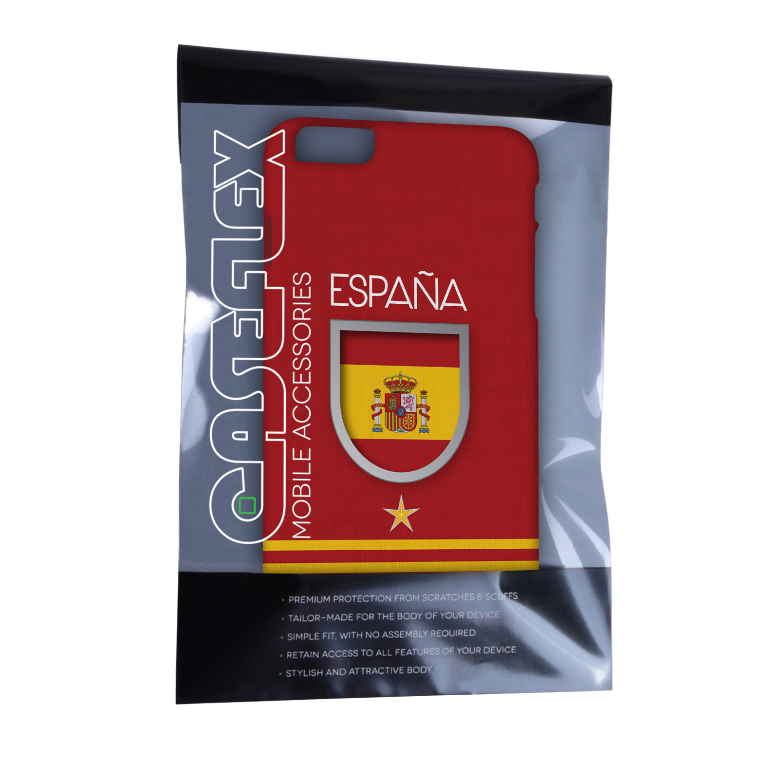 Caseflex iPhone 6 Plus and 6s Plus Espana World Cup Case
