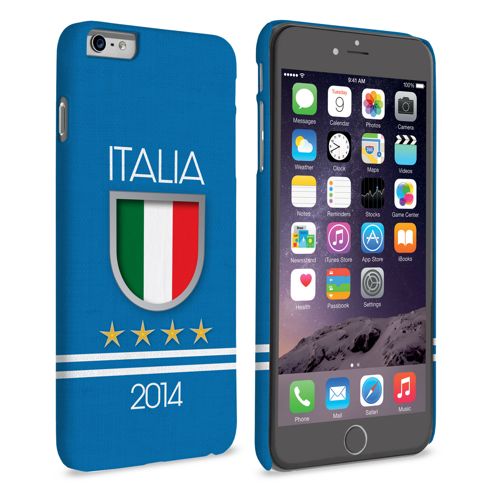 Caseflex iPhone 6 Plus and 6s Plus Italia World Cup Case