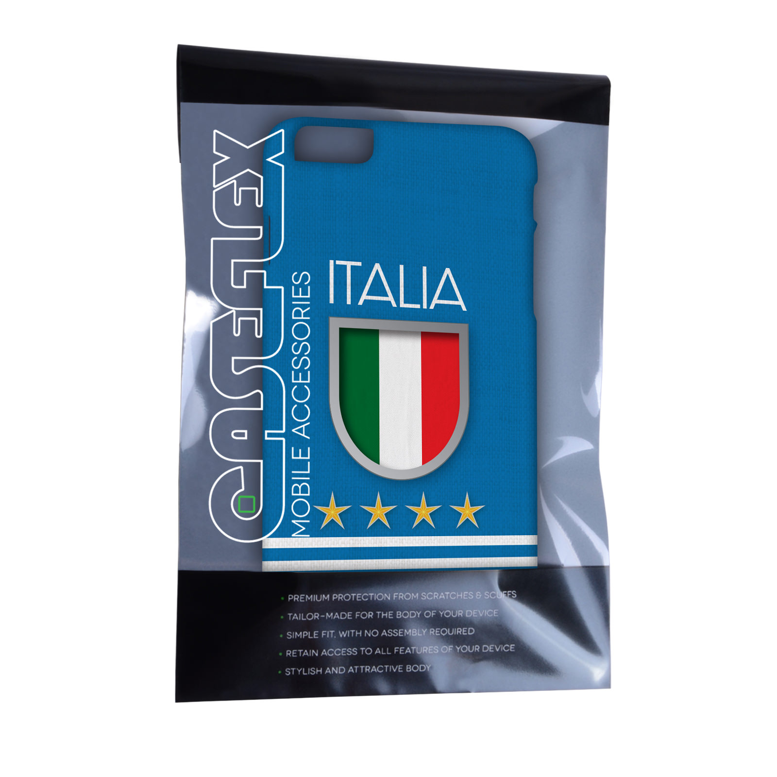 Caseflex iPhone 6 Plus and 6s Plus Italia World Cup Case