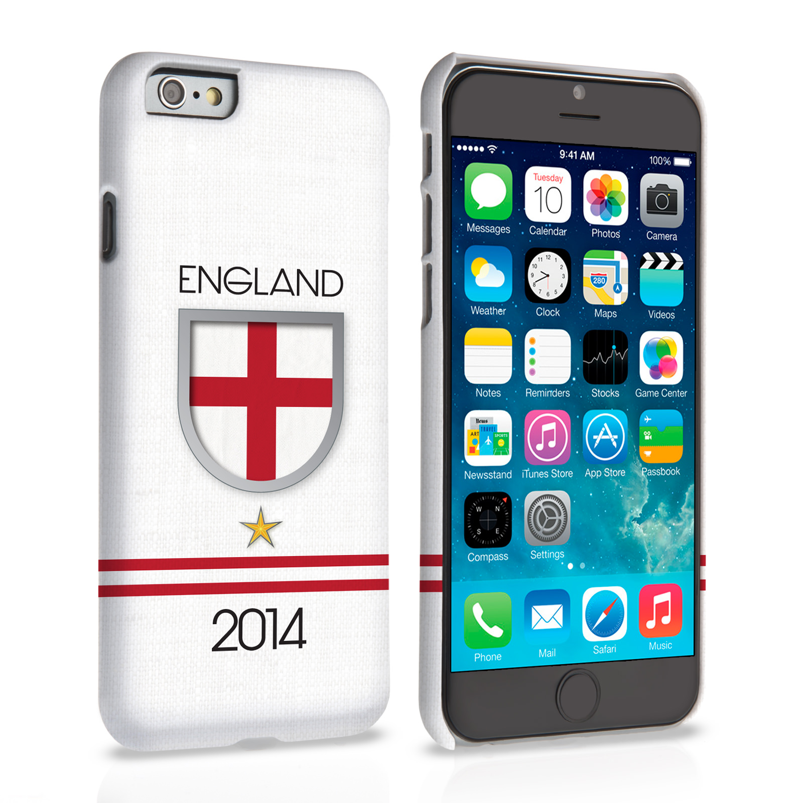 Caseflex iPhone 6 and 6s England World Cup Case