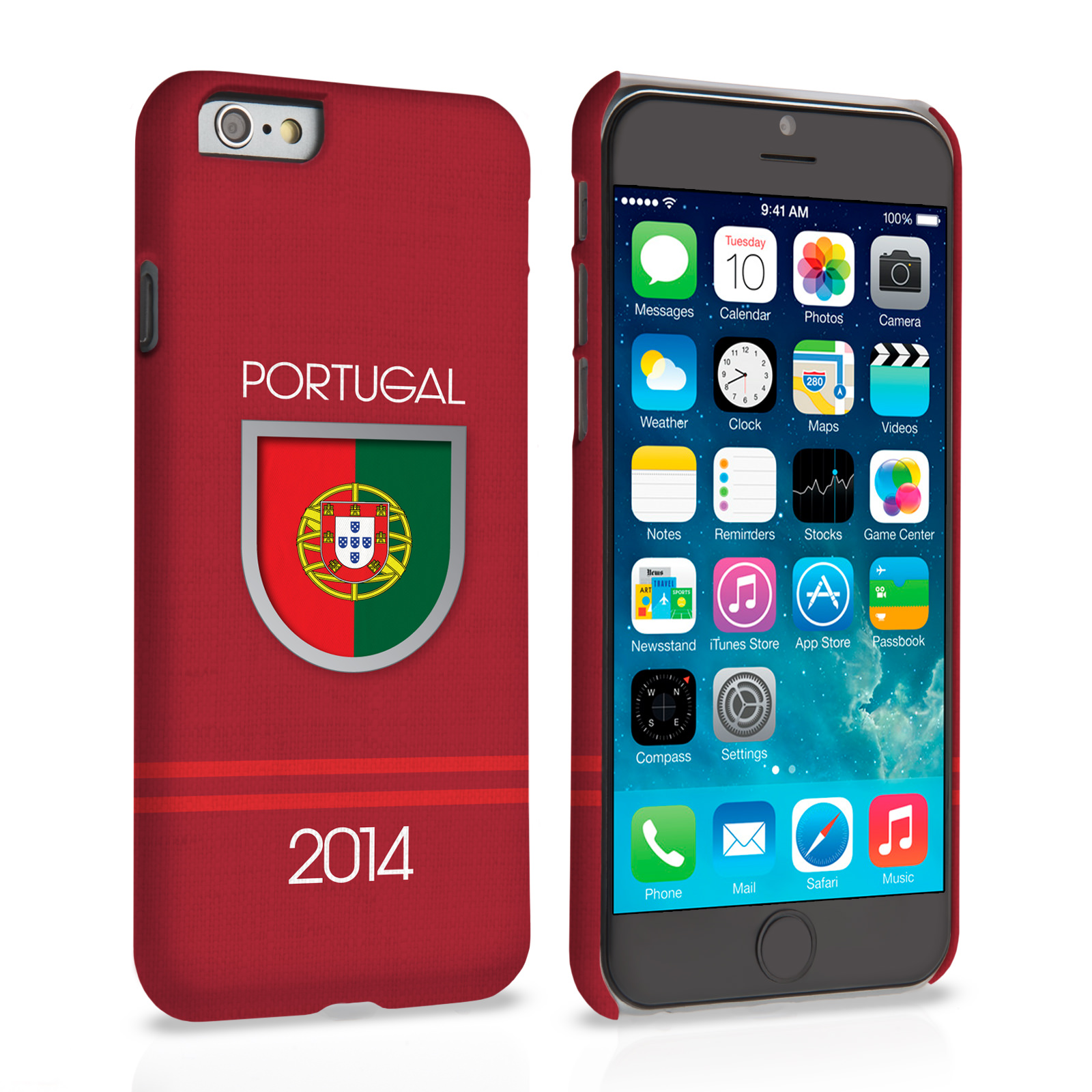 Caseflex iPhone 6 and 6s Portugal World Cup Case