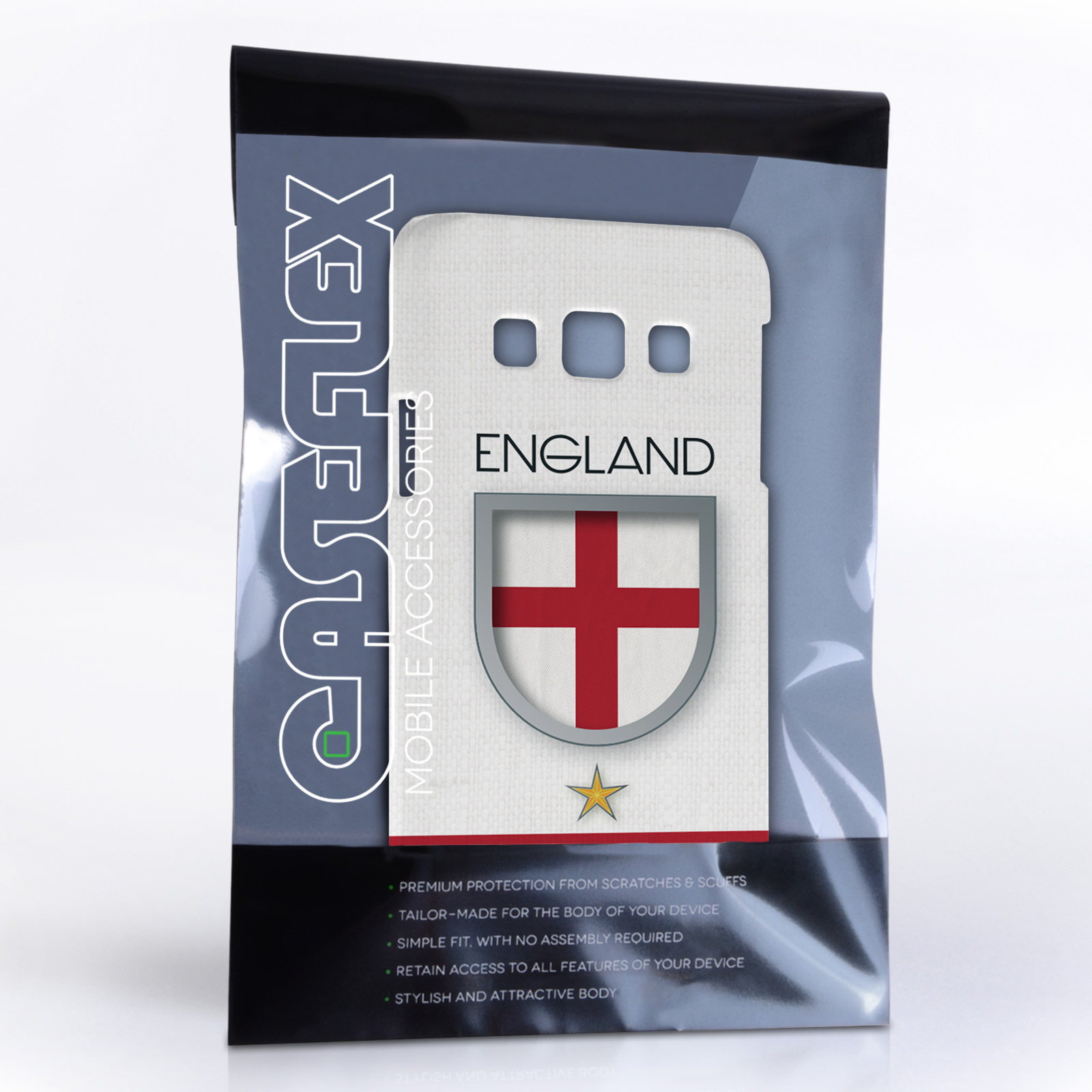 Caseflex Samsung Galaxy A3 England World Cup Case