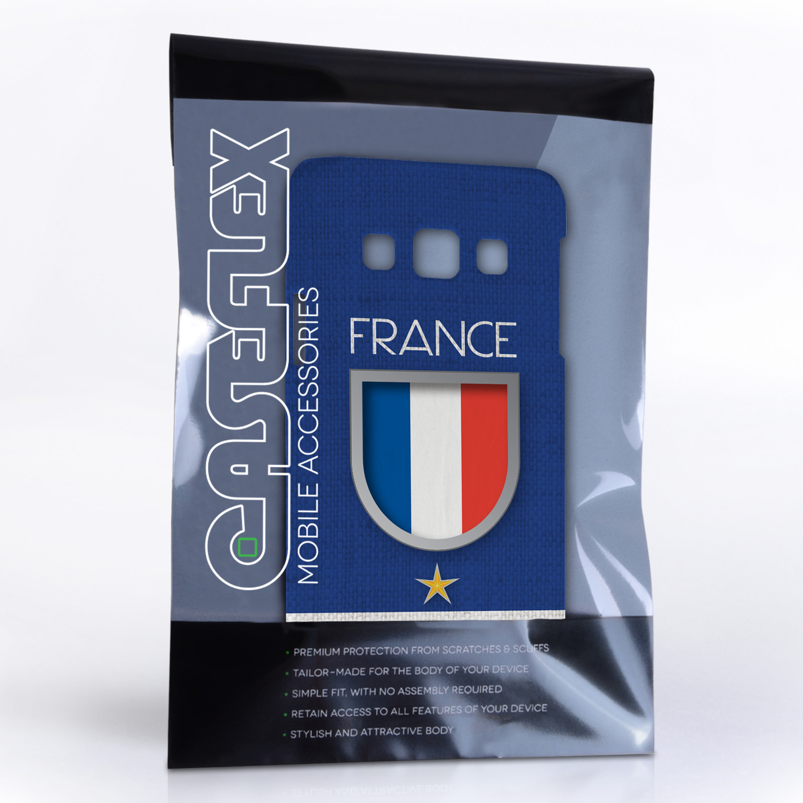 Caseflex Samsung Galaxy A3 France World Cup Case