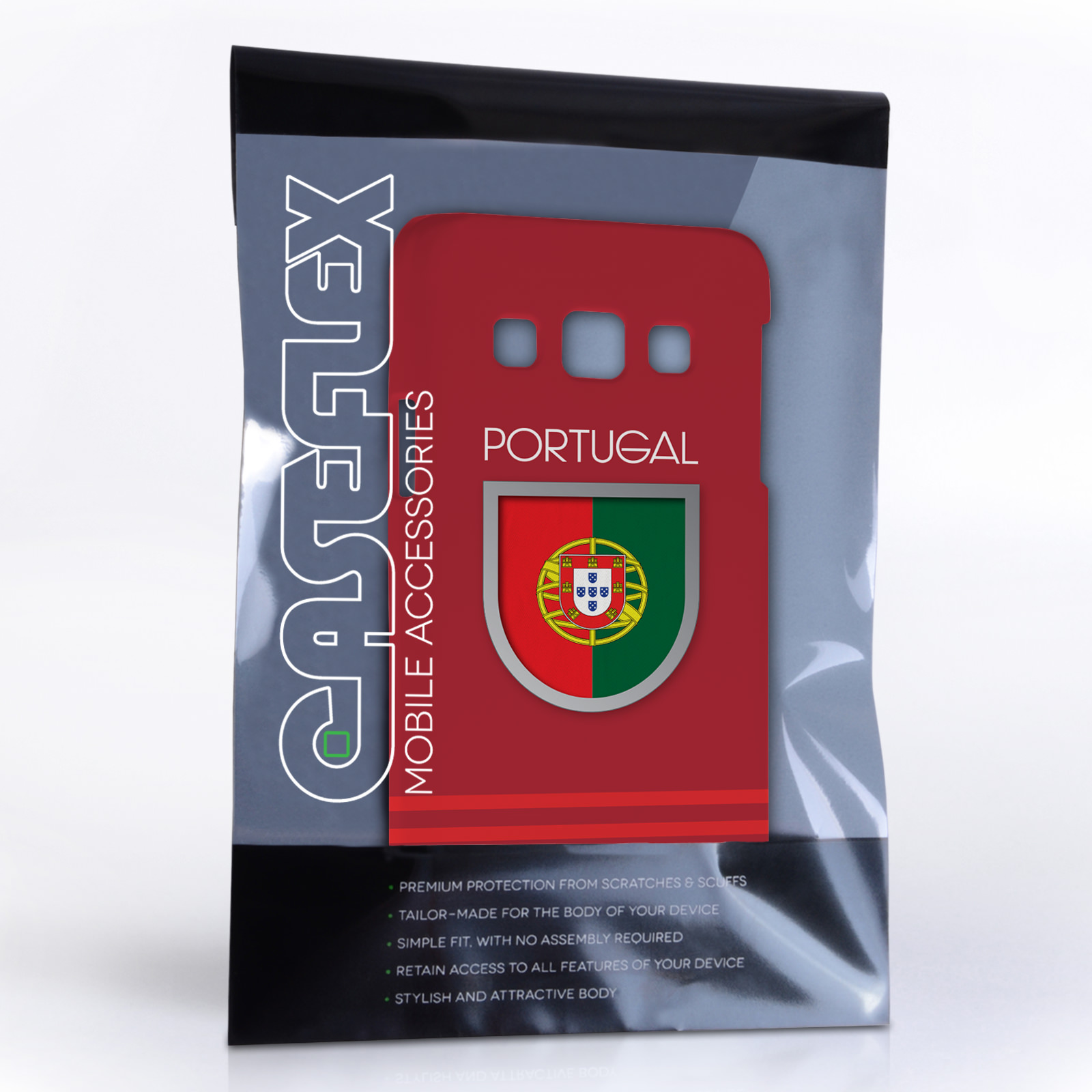 Caseflex Samsung Galaxy A3 Portugal World Cup Case