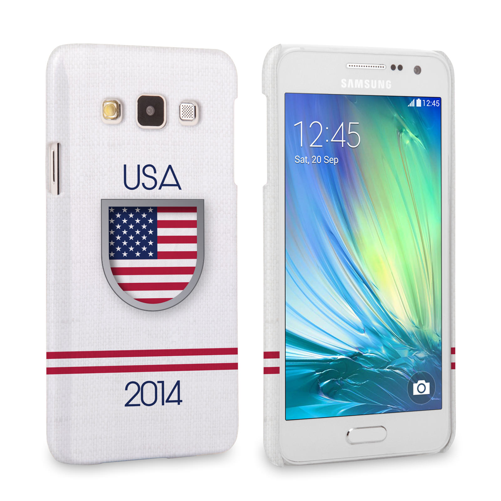 Caseflex Samsung Galaxy A3 USA World Cup Case