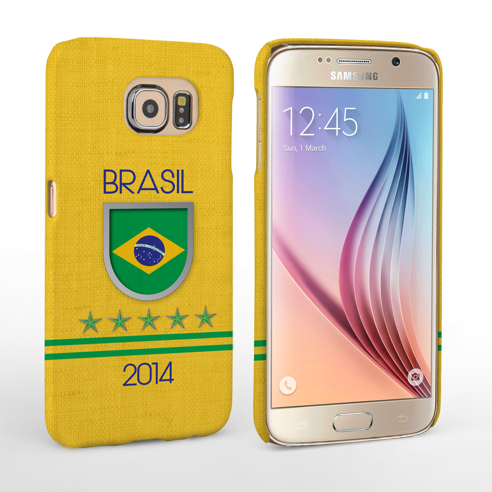 Caseflex Samsung Galaxy S6 Brazil World Cup Case