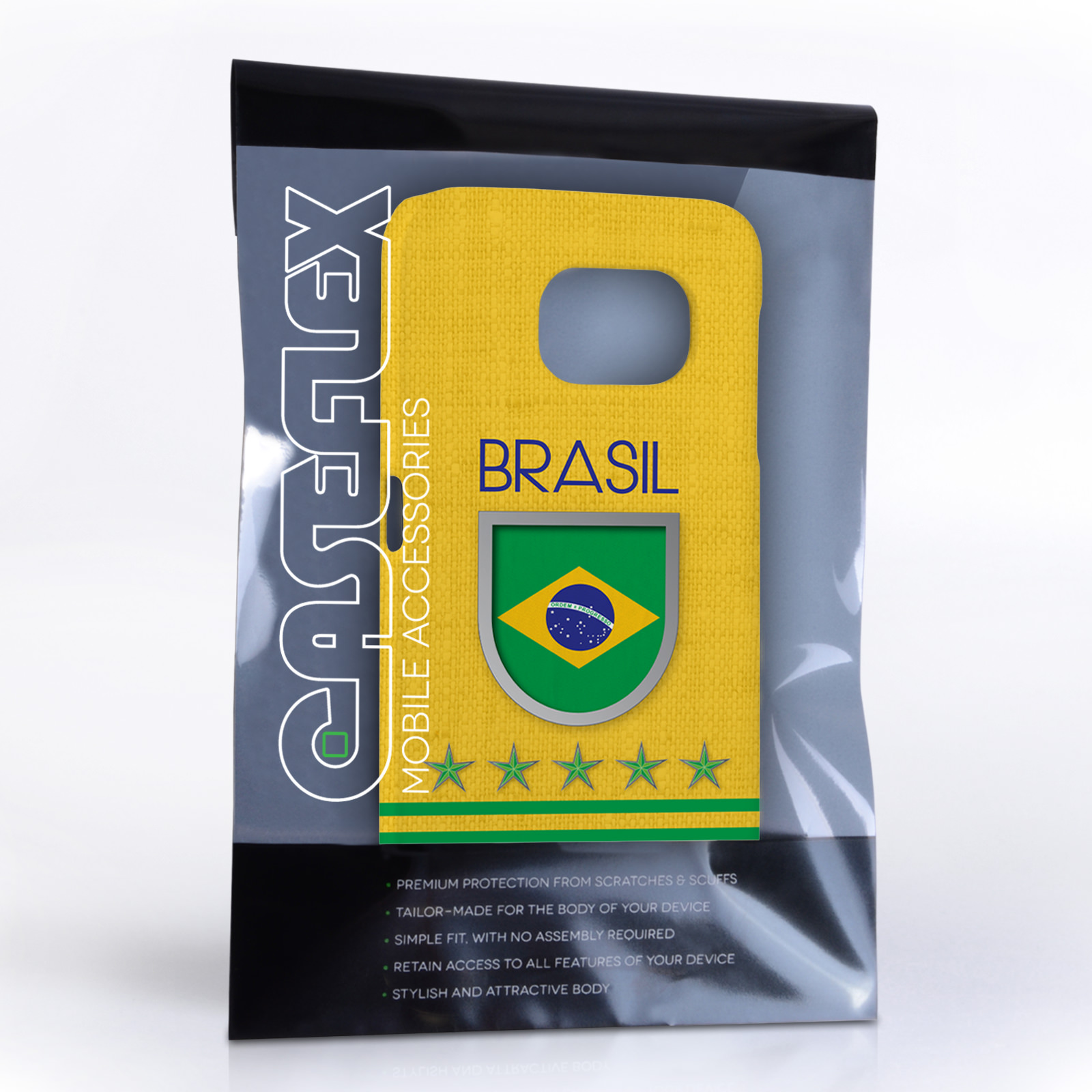 Caseflex Samsung Galaxy S6 Brazil World Cup Case