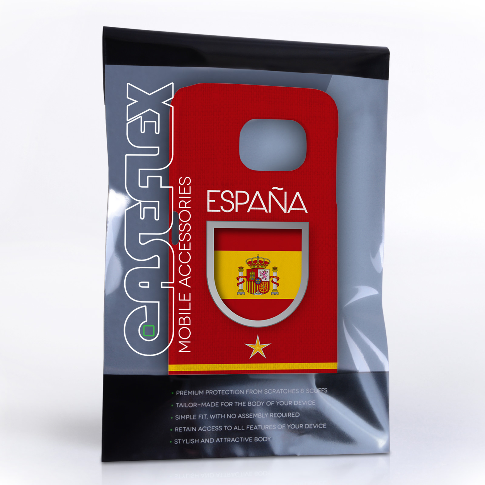 Caseflex Samsung Galaxy S6 Espana World Cup Case