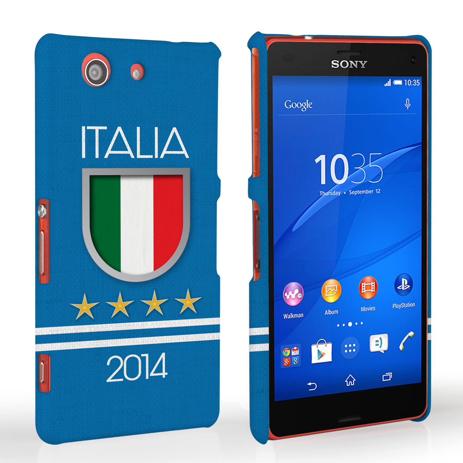 Caseflex Sony Xperia Z3 Compact Italia World Cup Case