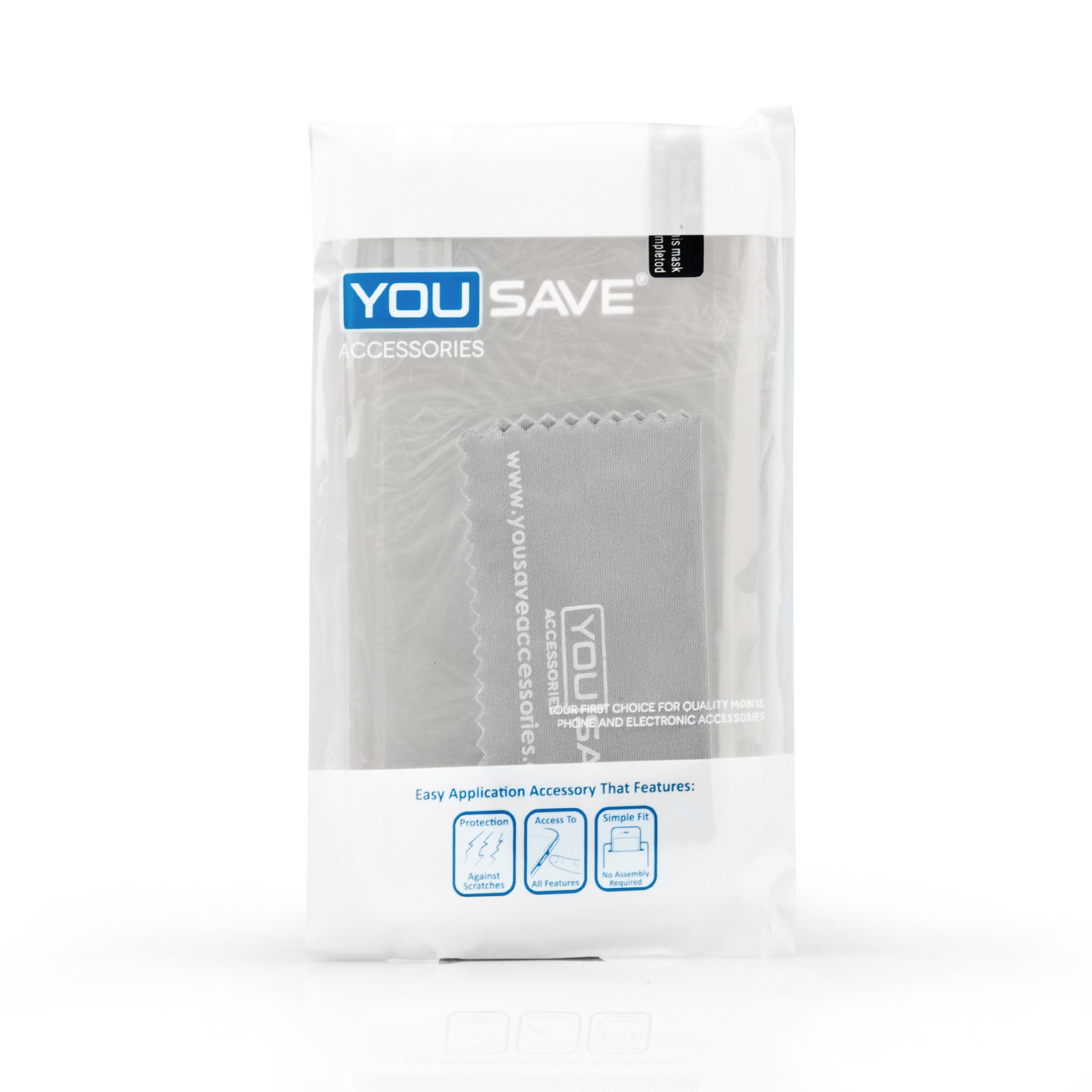 Yousave Accessories iPhone 5 / 5S Ultra Thin Clear Gel Case
