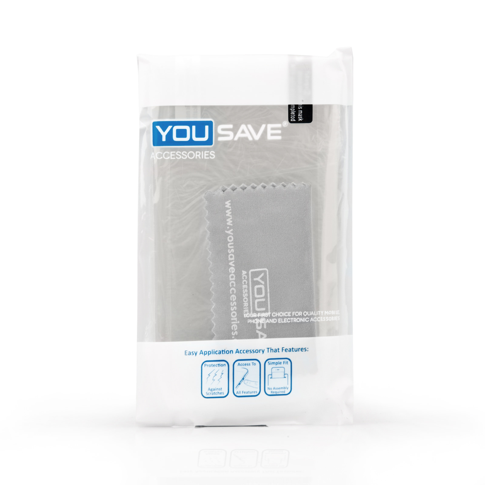 Yousave Accessories iPhone 6 and 6s Ultra Thin Gel Case - Smoke Grey