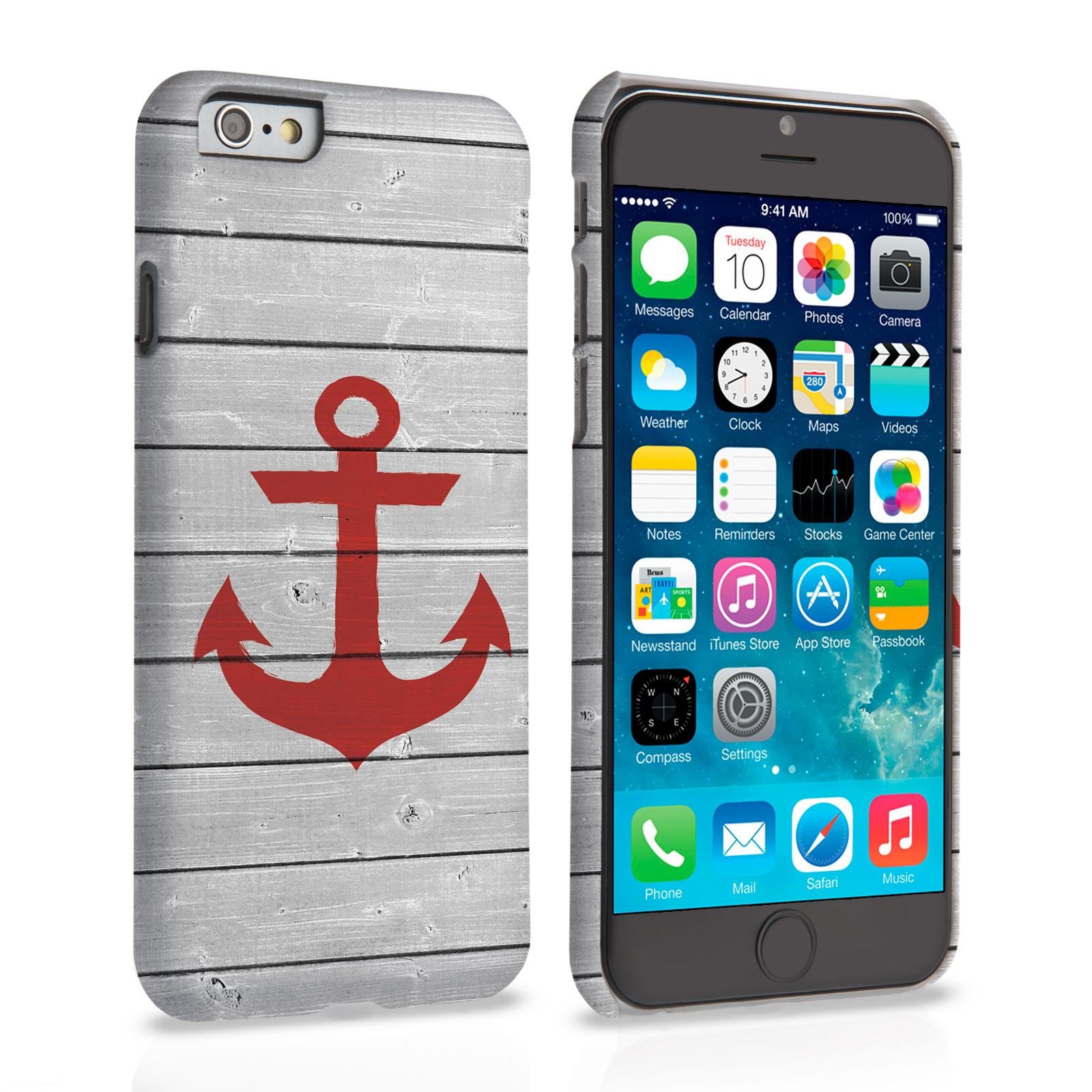 Caseflex iPhone 6 and 6S Rustic Anchor Case