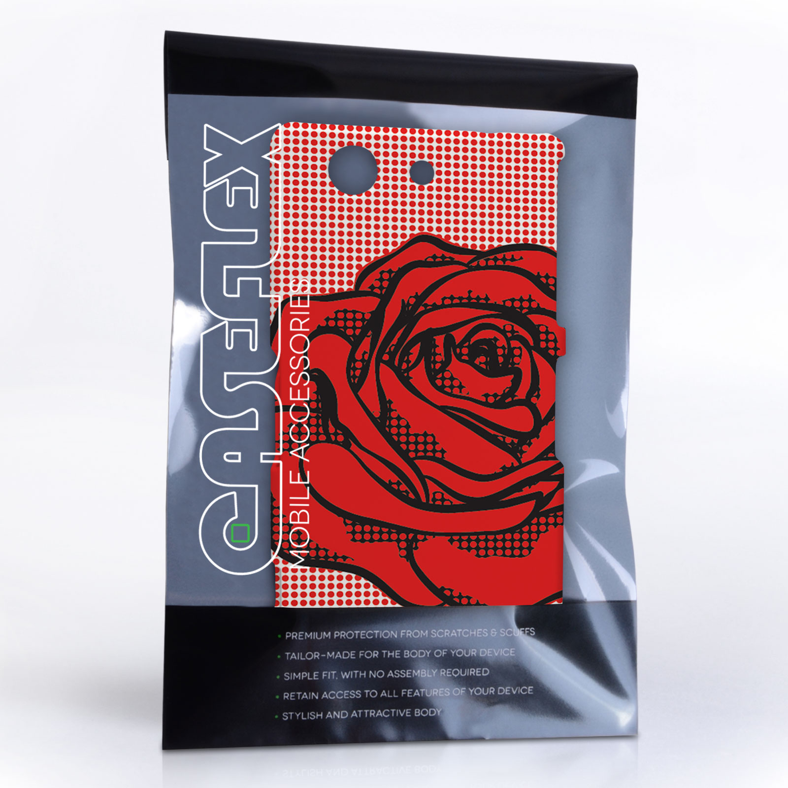 Caseflex Sony Xperia Z3 Compact Pop Art Rose Case