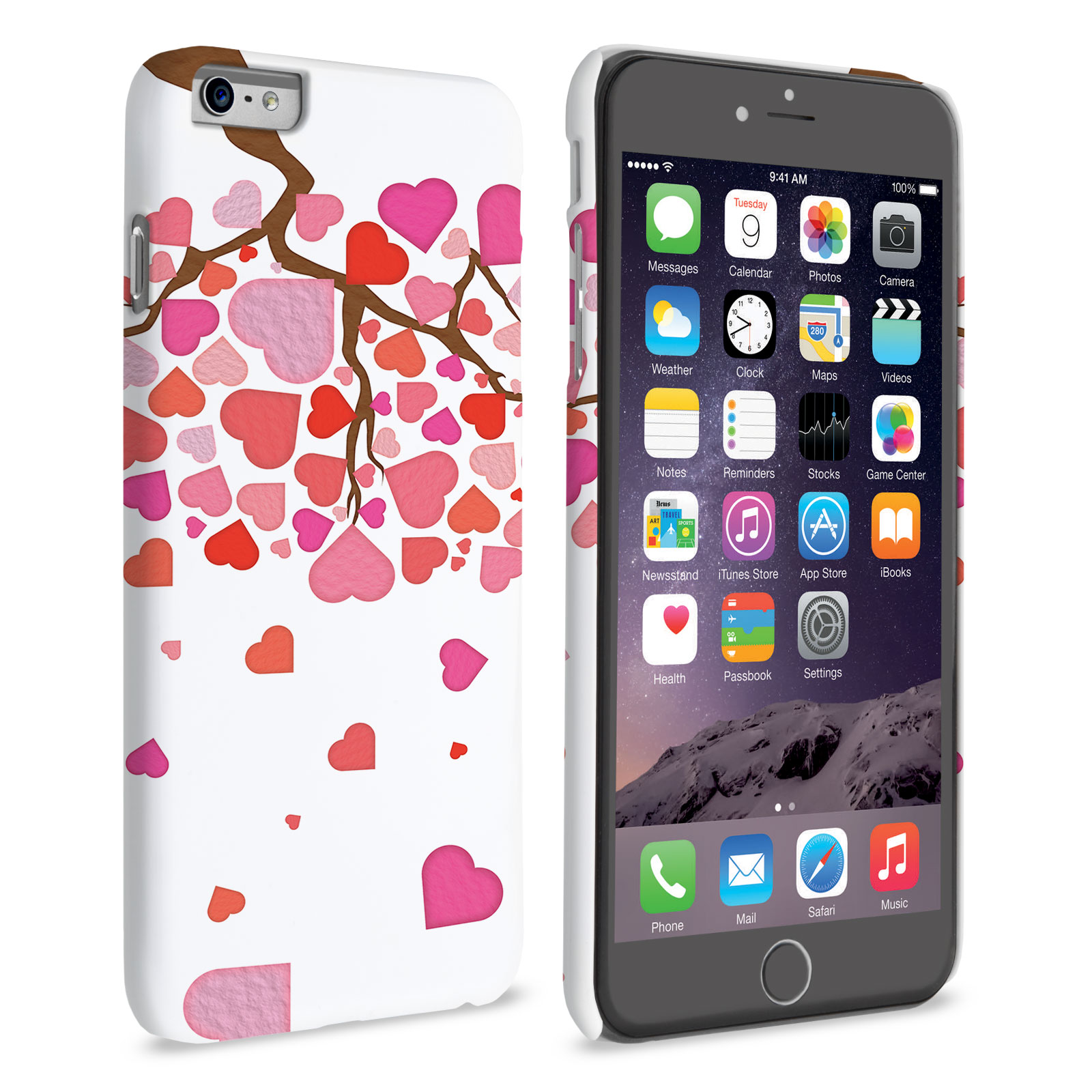 Caseflex iPhone 6 Plus and 6s Plus Love Blossoms Case
