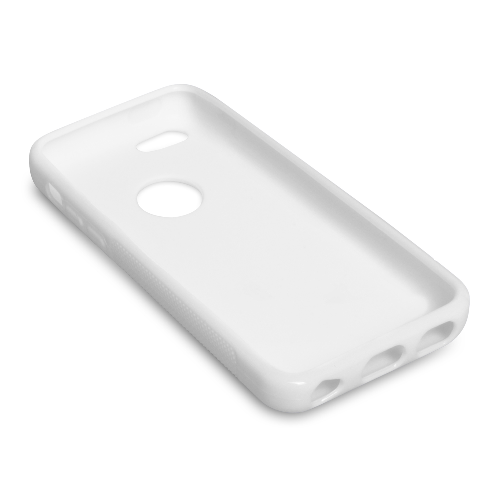 Caseflex iPhone 5c Silicone Gel S-Line Case - White