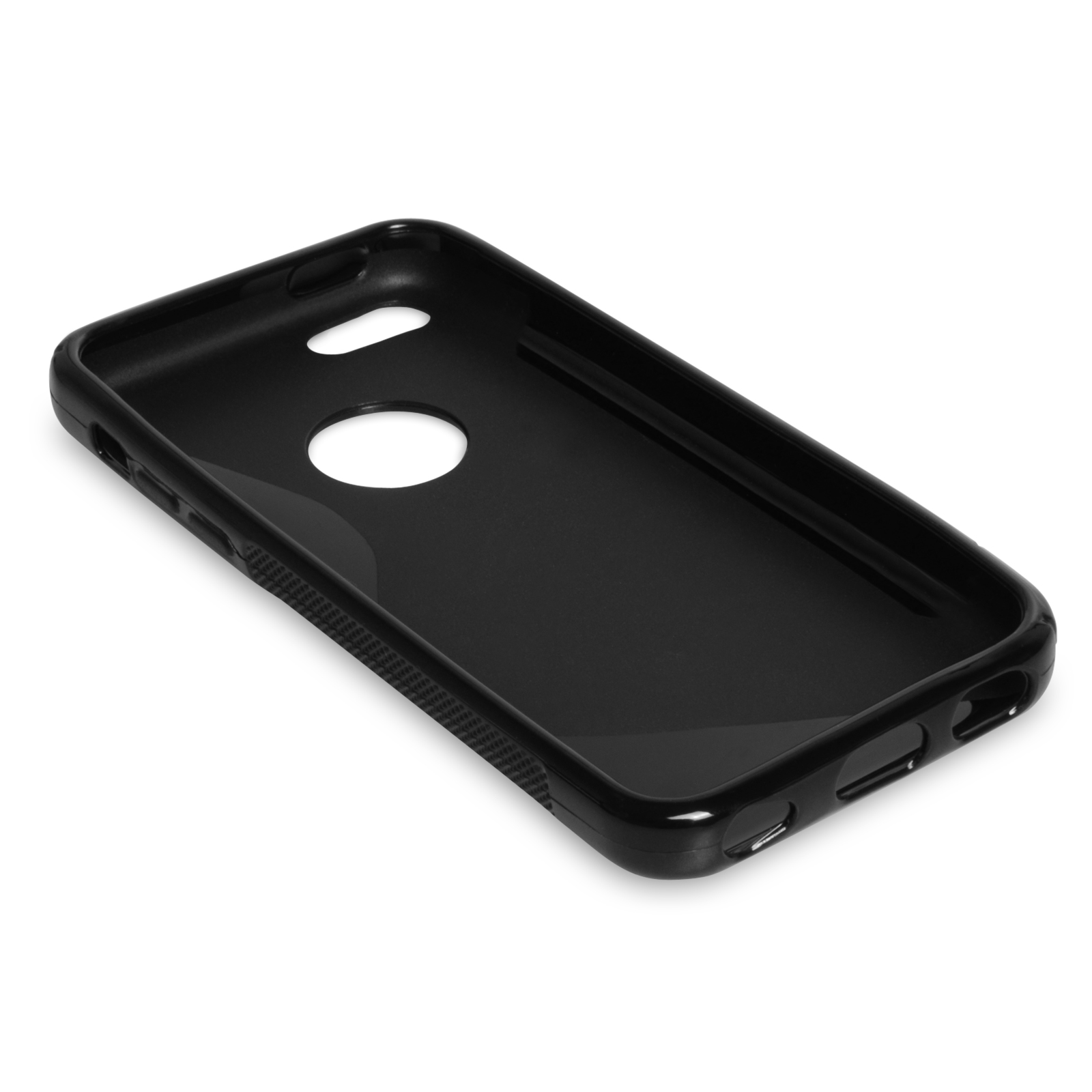 Caseflex iPhone 5c Silicone Gel S-Line Case - Black