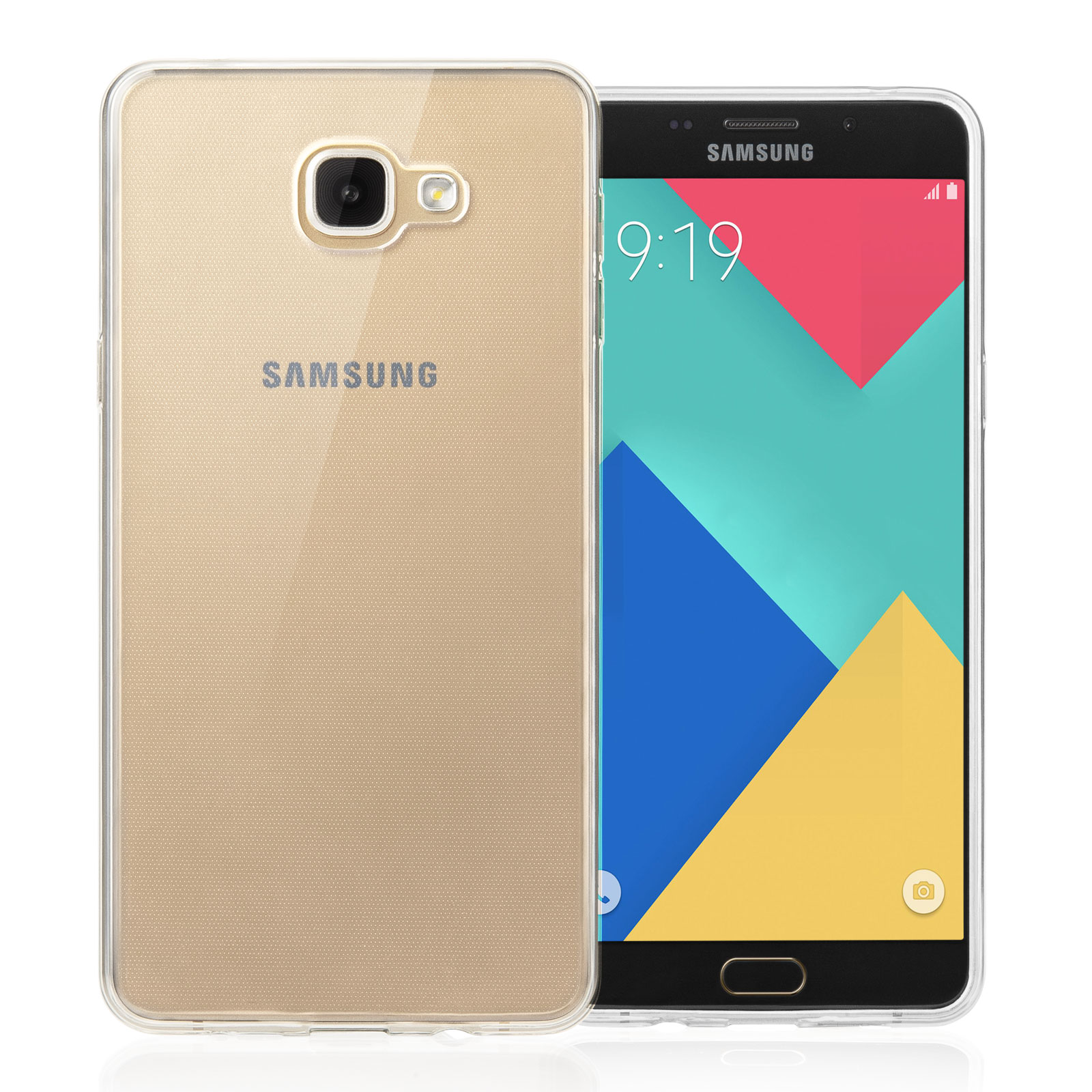 Yousave Accessories Samsung Galaxy A9 Ultra Thin Clear Gel Case