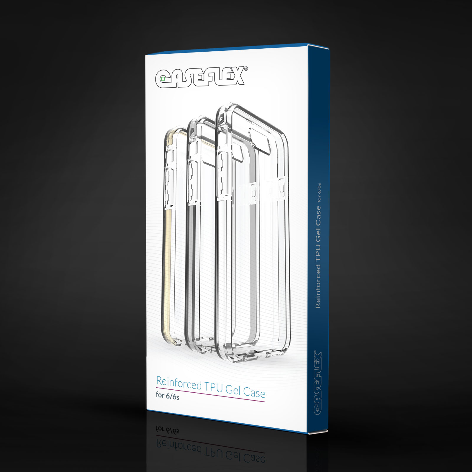 Caseflex iPhone 6 / 6s Reinforced TPU Gel Case - Clear